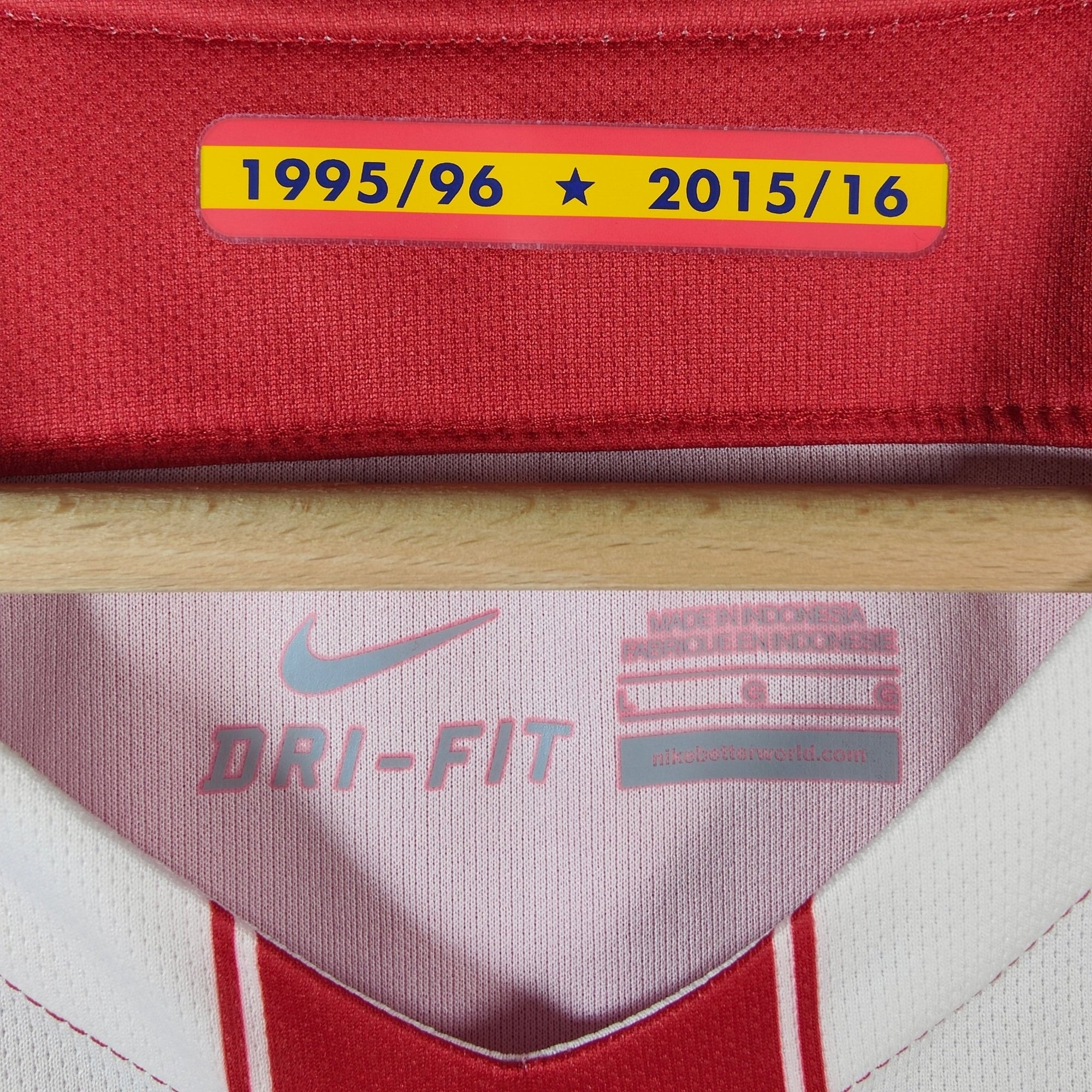 2015 - 16 Atletico Madrid Home Shirt - 9/10 - (L) - Eternal Pitch