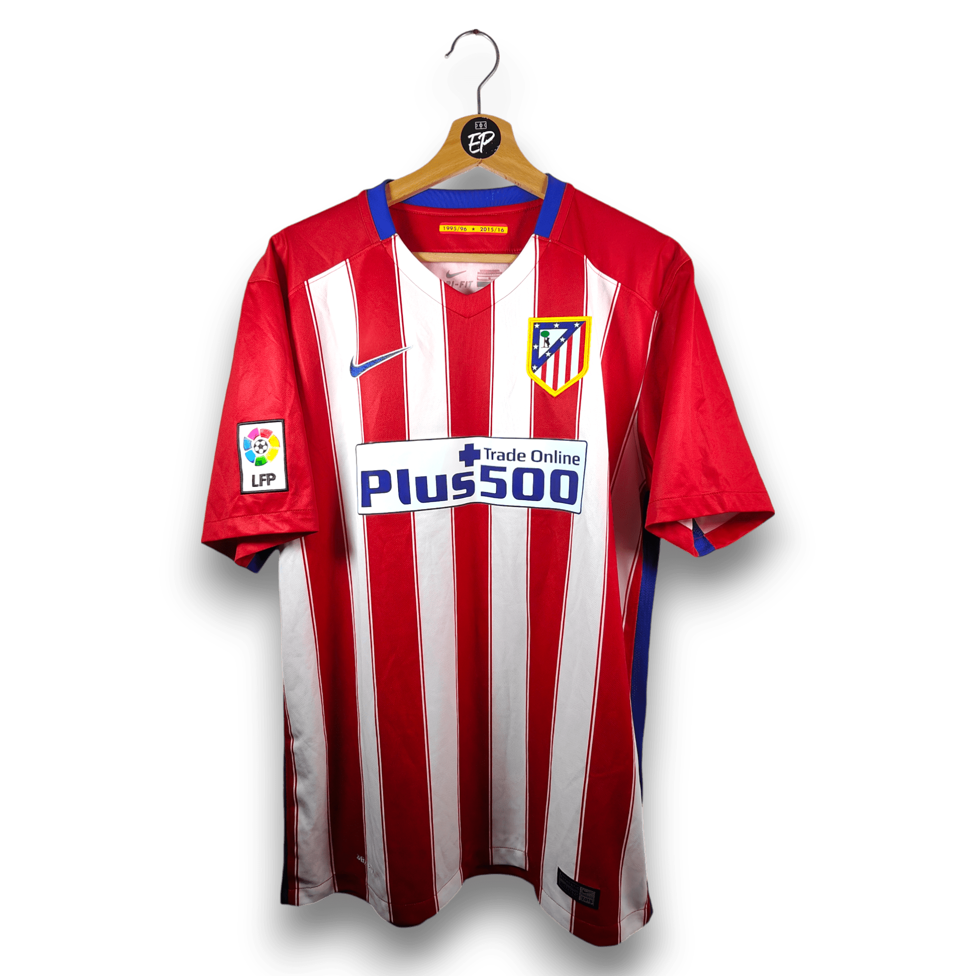 2015 - 16 Atletico Madrid Home Shirt - 9/10 - (L) - Eternal Pitch