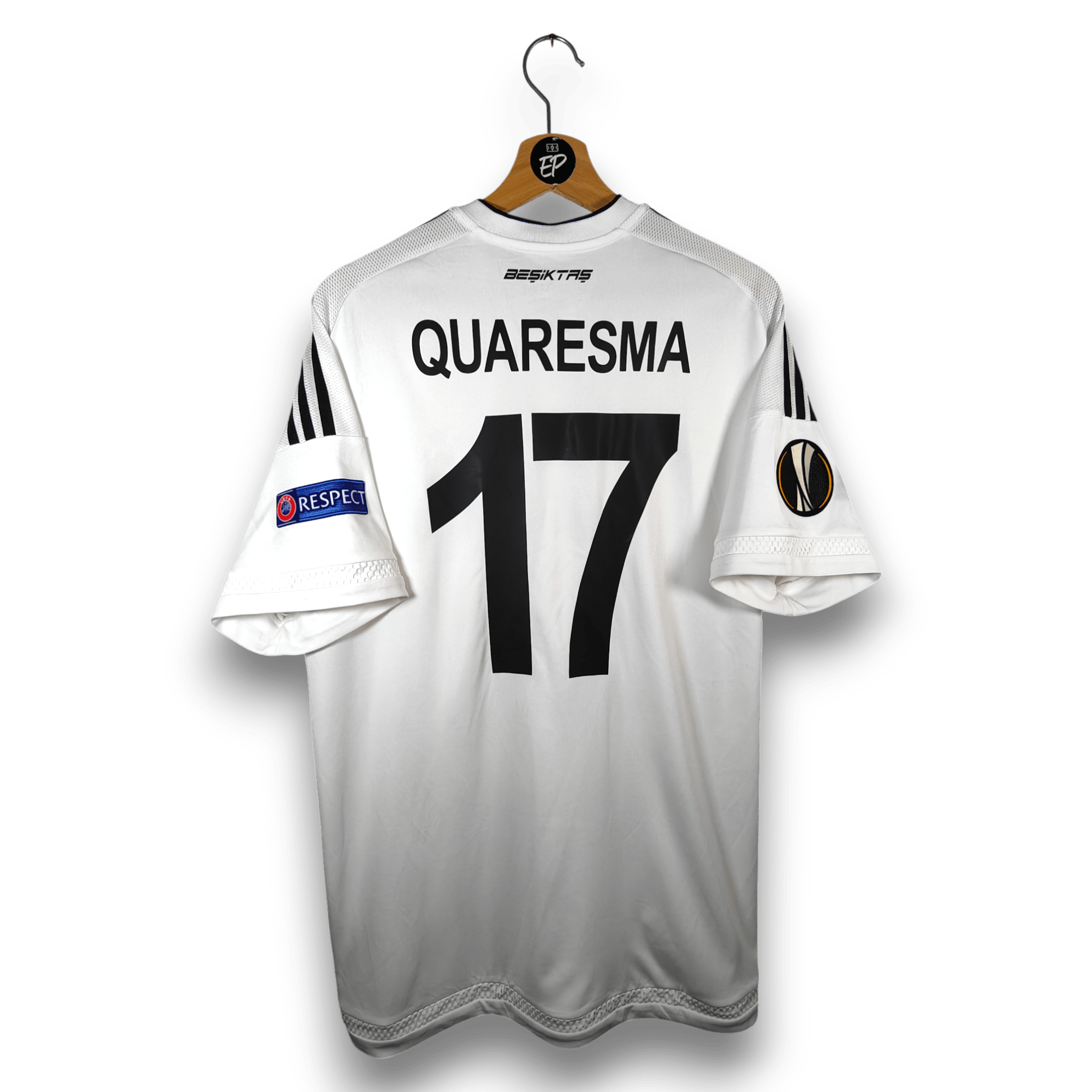 2015 - 16 Besiktas Home Shirt Quaresma 17 - 9.5/10 - (XL) - Eternal Pitch