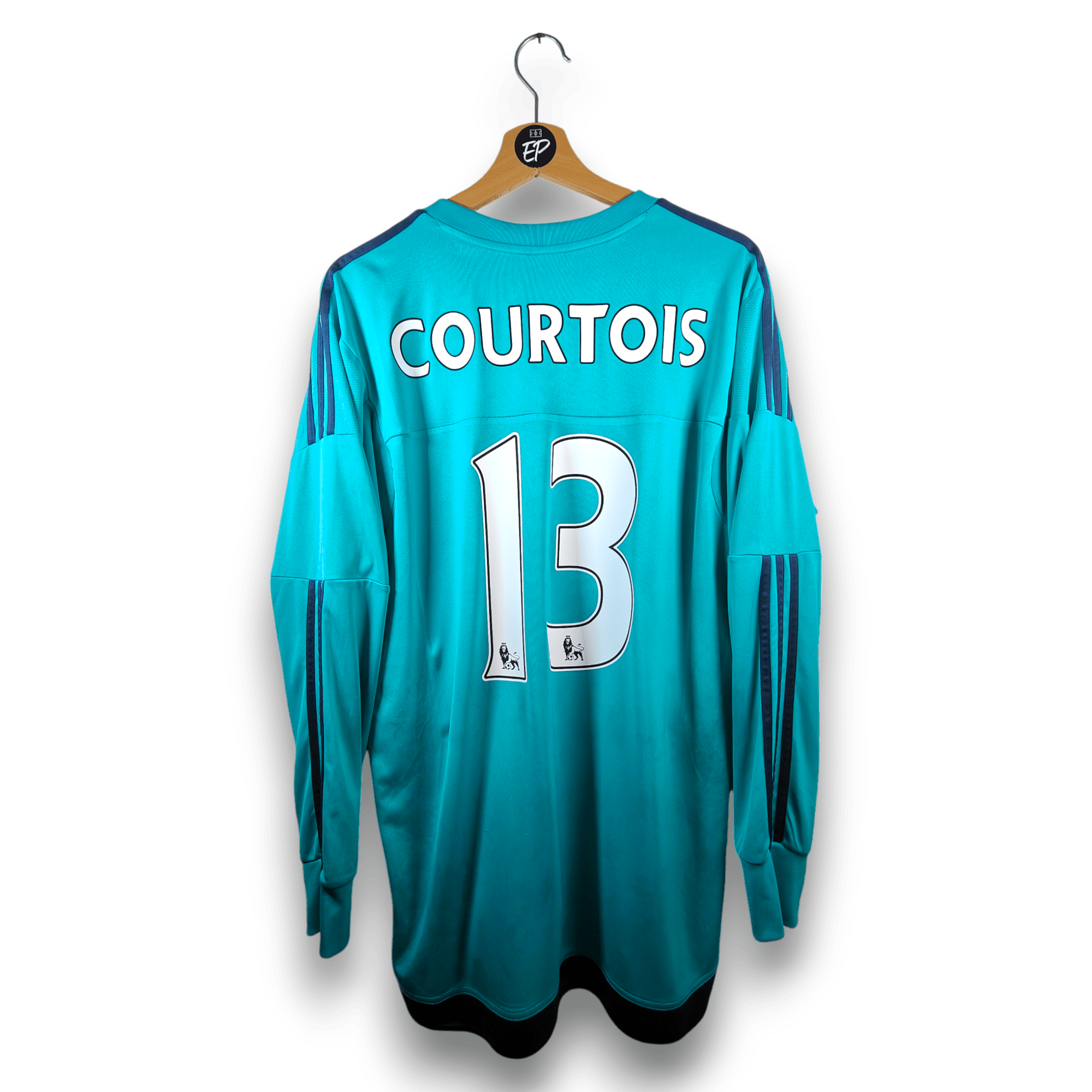2015 - 16 Chelsea GK Shirt Courtois 13 - 7.5/10 - (L) - Eternal Pitch