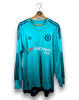 2015 - 16 Chelsea GK Shirt Courtois 13 - 7.5/10 - (L) - Eternal Pitch
