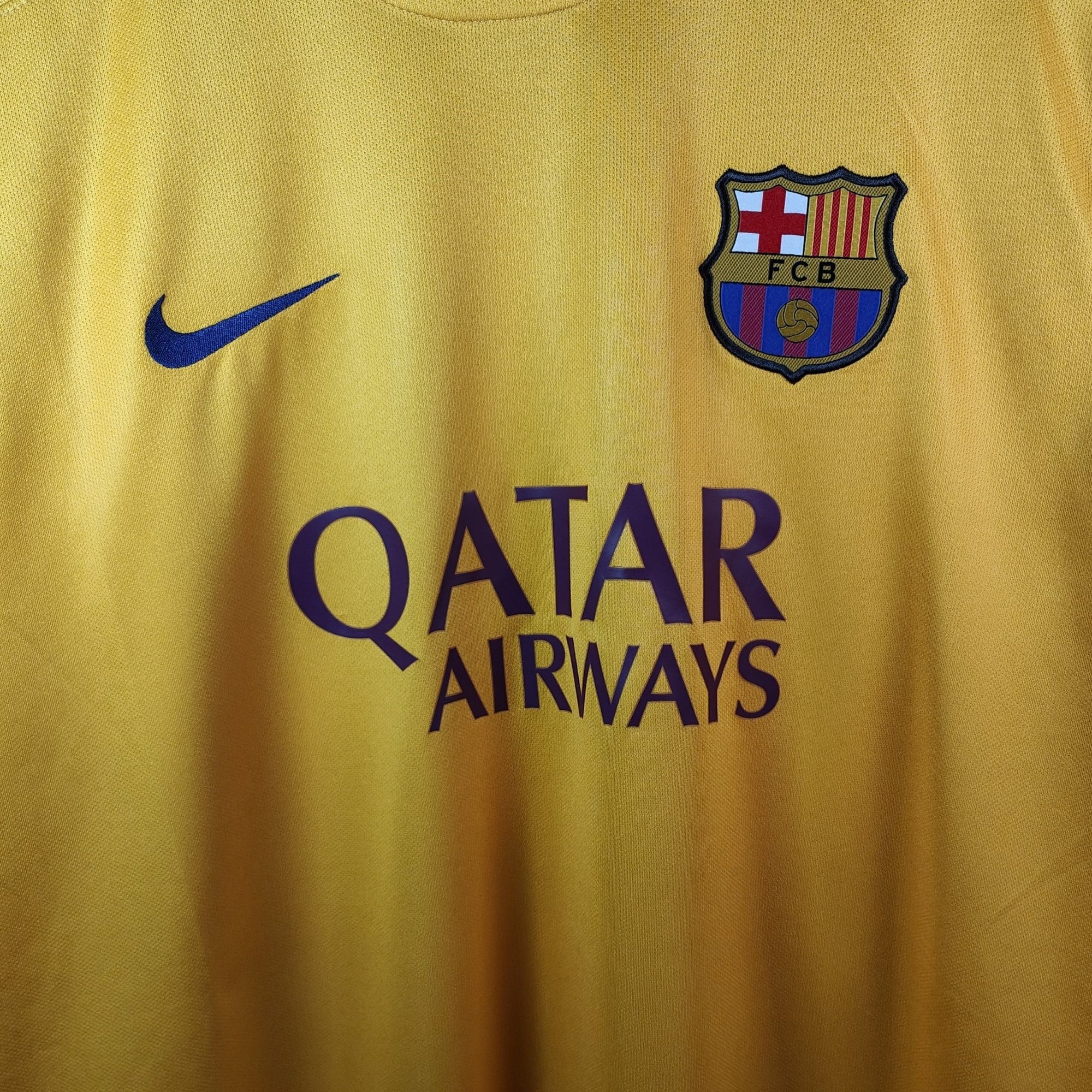 2015 - 16 FC Barcelona Away Shirt Messi 10 - 8/10 - (XL) - Eternal Pitch