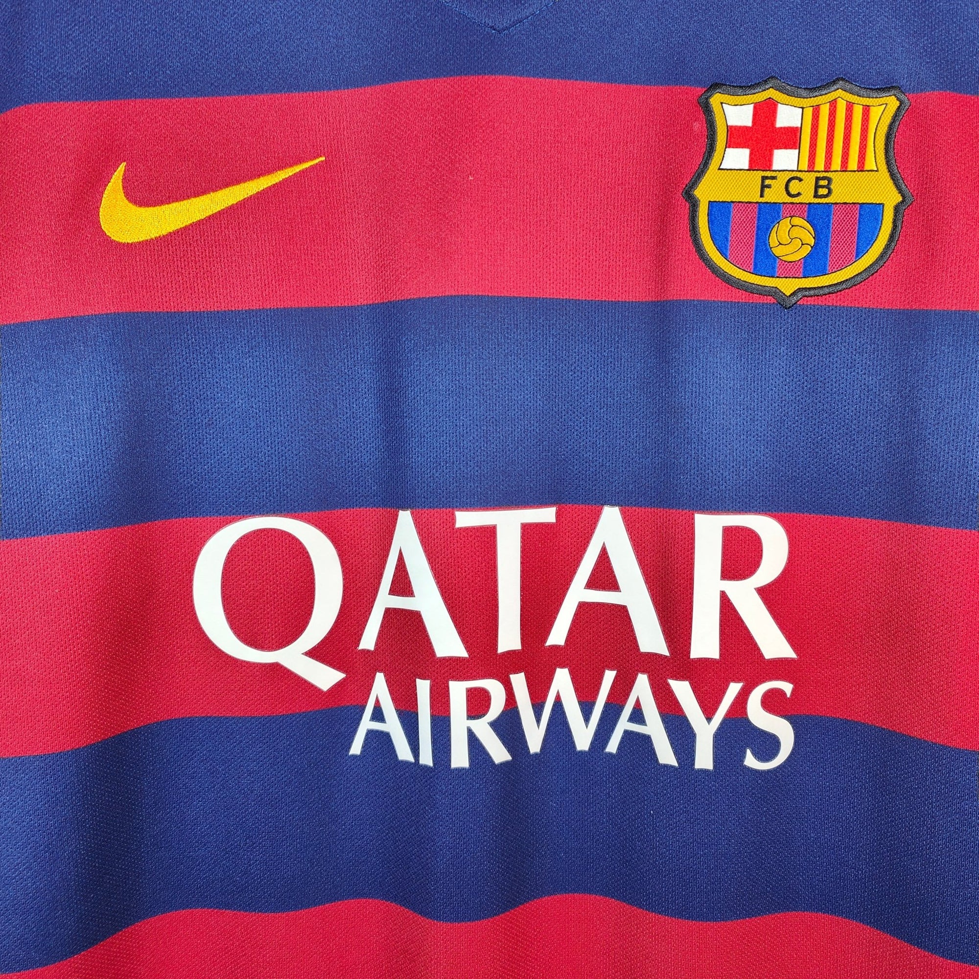 2015 - 16 FC Barcelona Home Shirt Messi 10 - 9.5/10 - (M) - Eternal Pitch