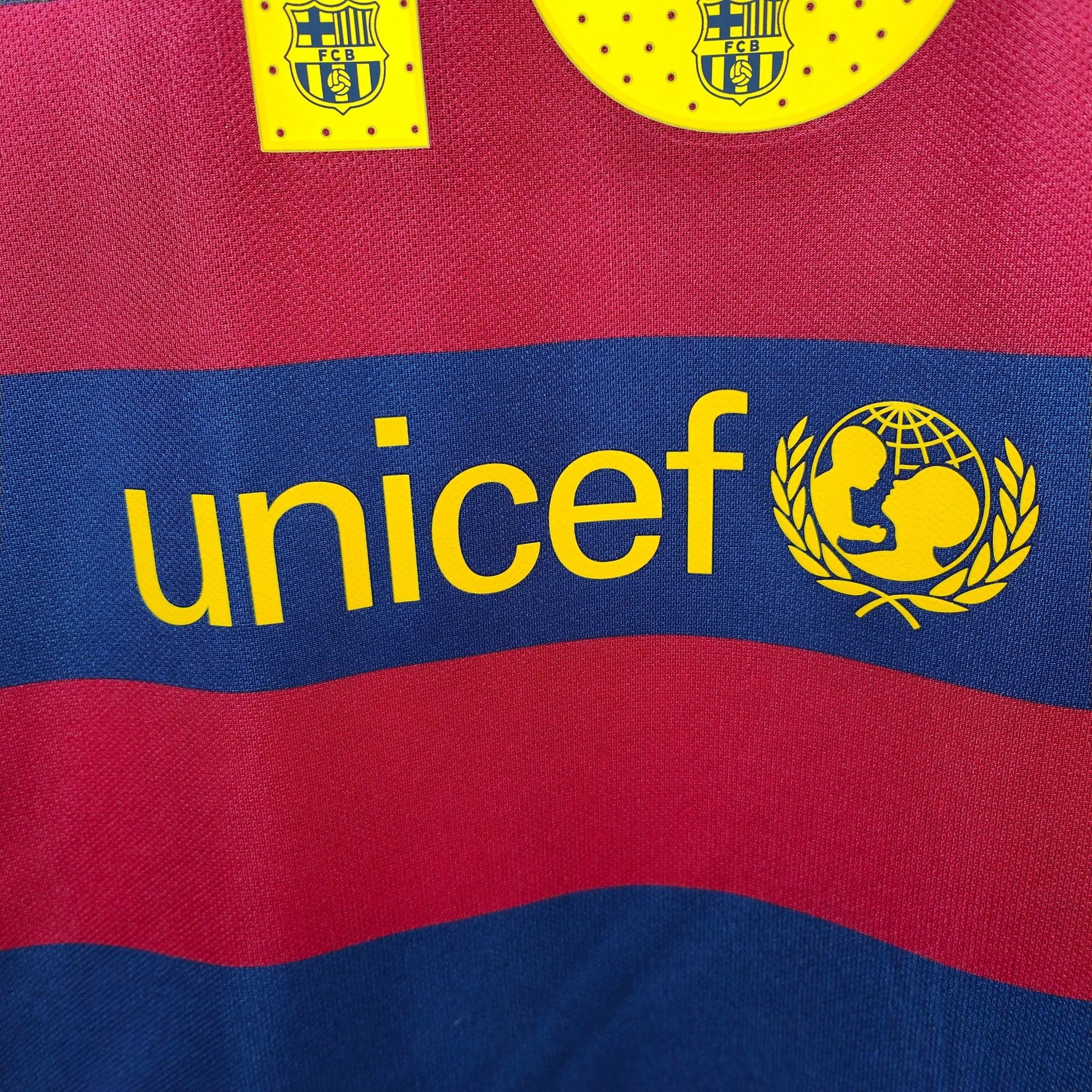 2015-16 FC Barcelona Home Shirt Messi #10 - 9.5/10 - (M