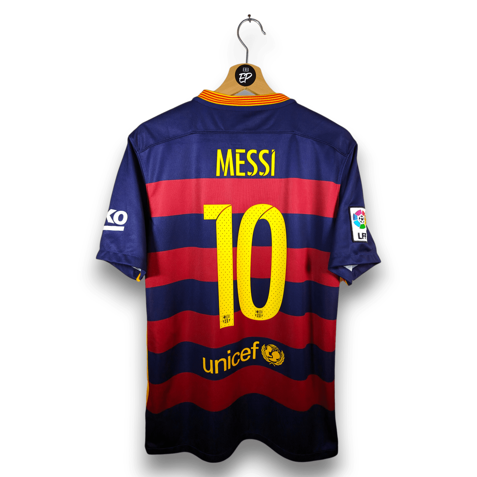 FC Barcelona 2015 メッシ 10 シャツ Messi #10 - 2014-2015 FC Barcelona Home Jersey with
