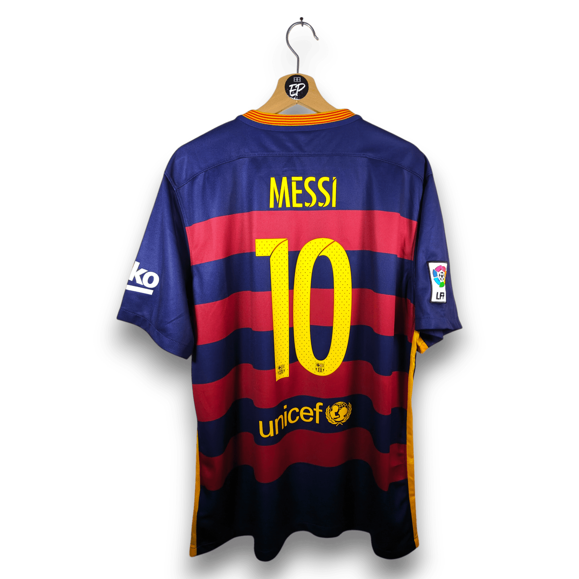 2015-16 FC Barcelona Home Shirt Messi #10 - 9.5/10 - (XL) – 658794