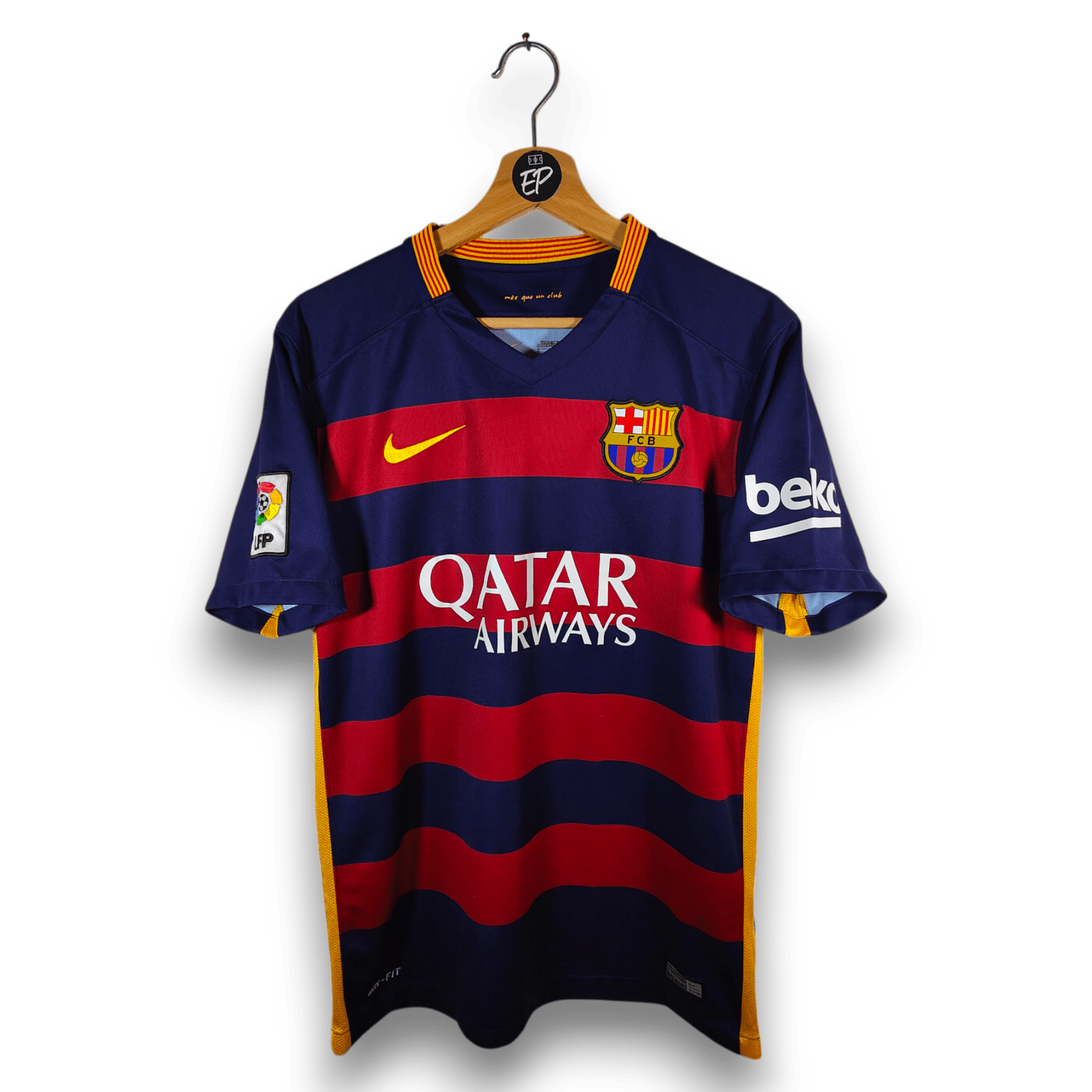 2015 - 16 FC Barcelona Home Shirt Neymar 11 - 9/10 - (M) - Eternal Pitch