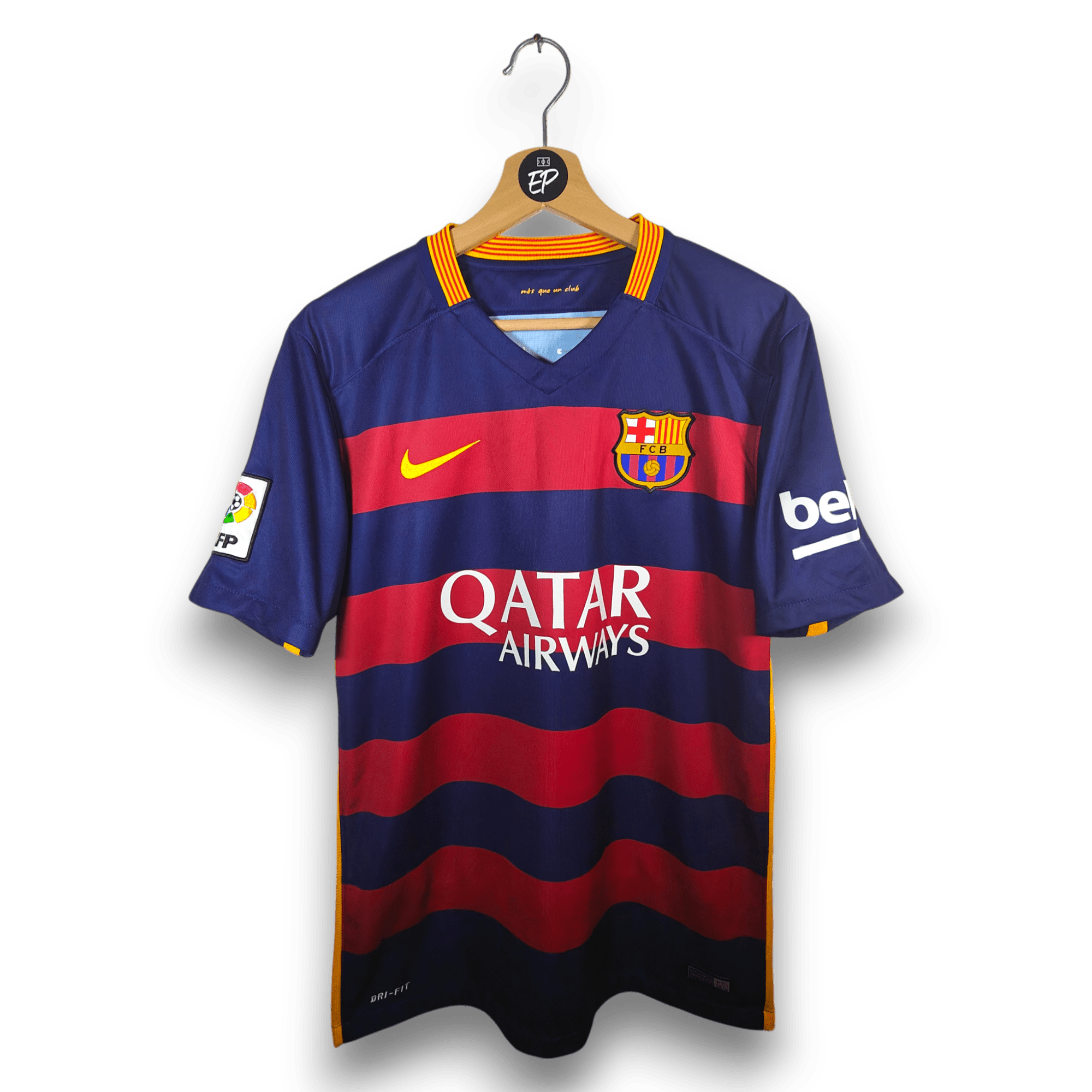2015 - 16 FC Barcelona Home Shirt Neymar 11 - 9.5/10 - (M) - Eternal Pitch