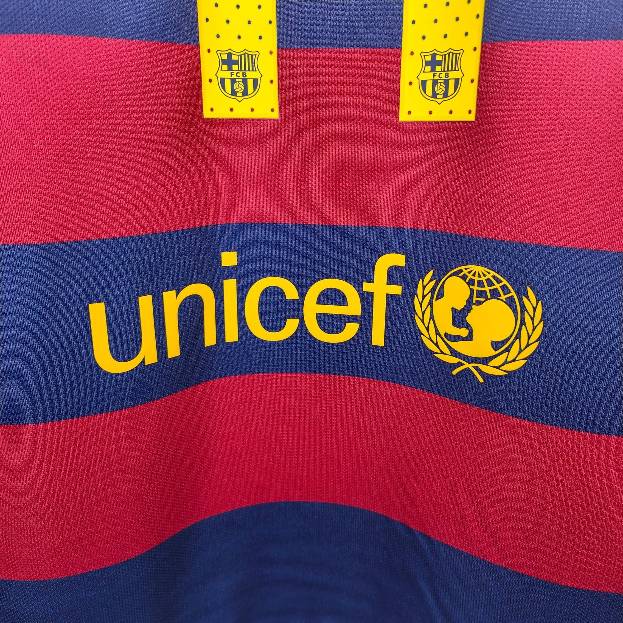 2015 - 16 FC Barcelona Home Shirt Neymar 11 - 9.5/10 - (M) - Eternal Pitch