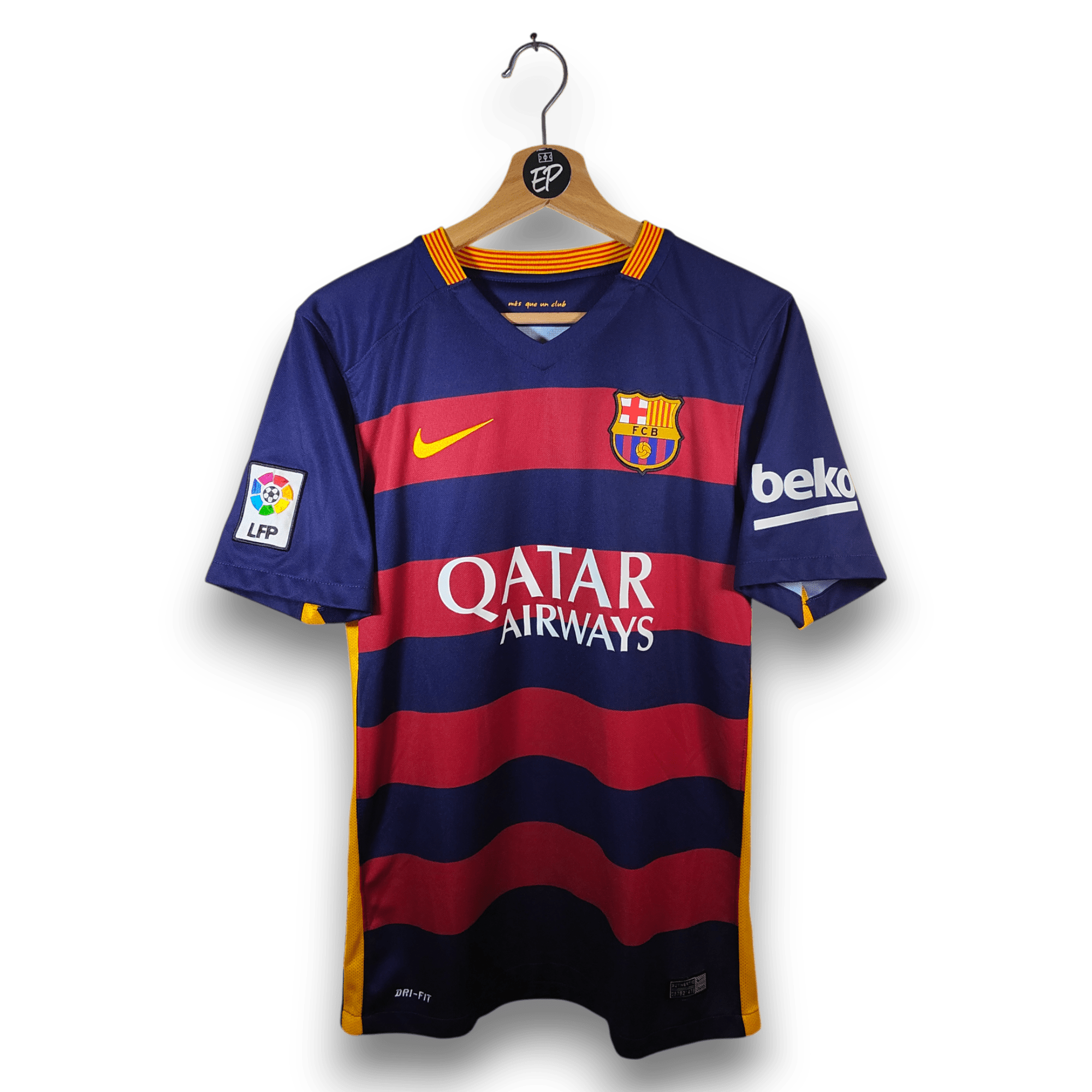 2015 - 16 FC Barcelona Home Shirt Neymar 11 - 9.5/10 - (S) - Eternal Pitch