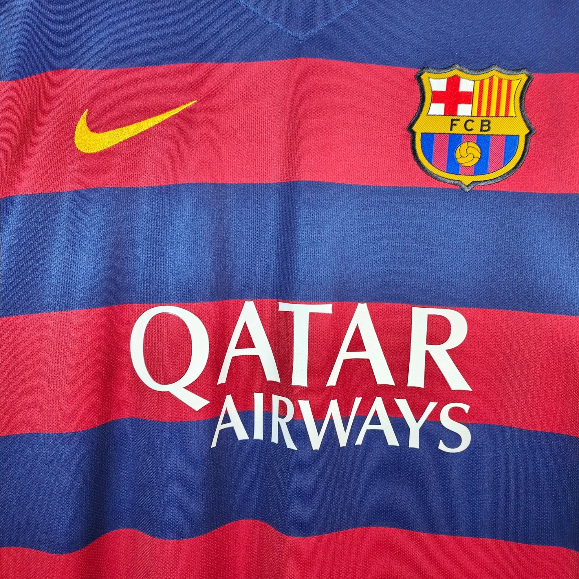2015 - 16 FC Barcelona Home Shirt Neymar 11 (M) - Eternal Pitch