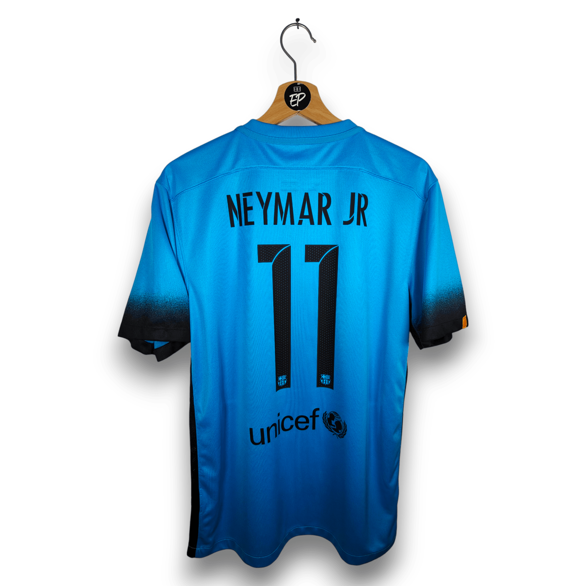 2015 - 16 FC Barcelona Third Shirt Neymar 11 - 9.5/10 - (M) - Eternal Pitch
