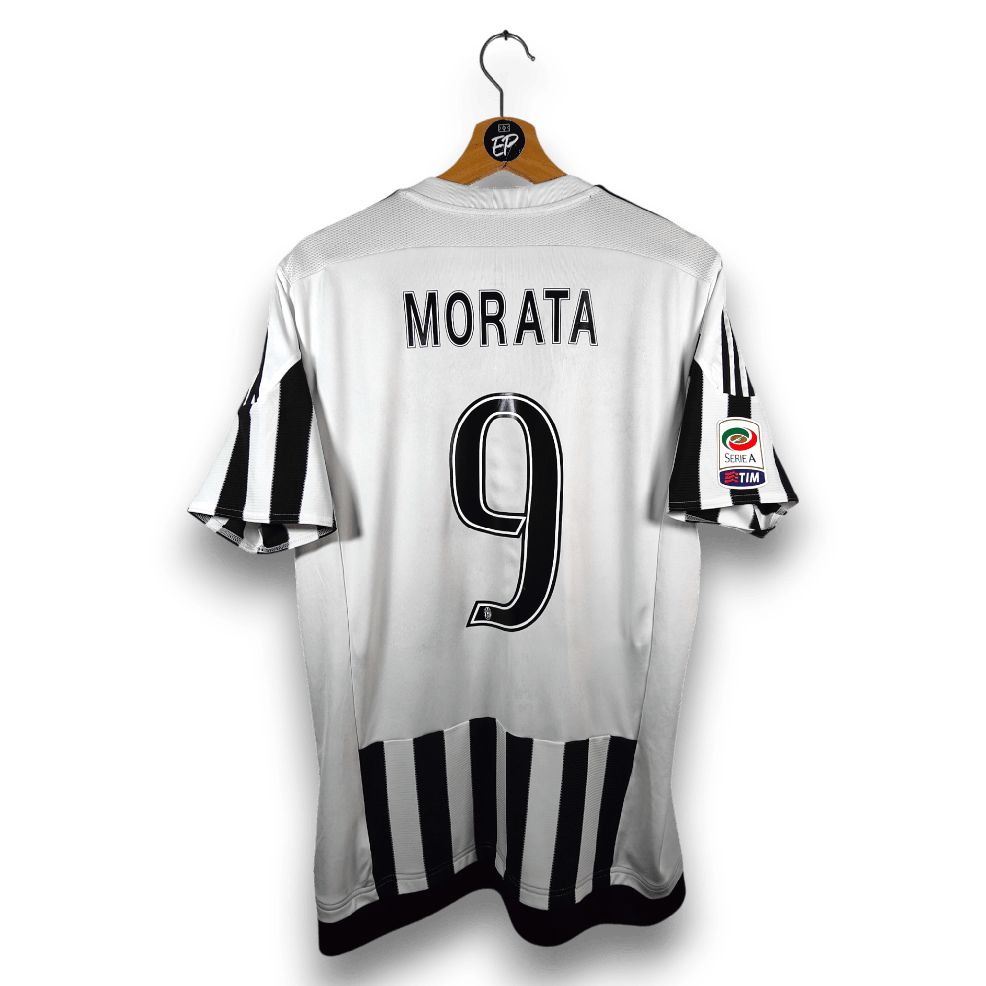 2015 - 16 Juventus Home Shirt Morata 9 - 8.5/10 - (L) - Eternal Pitch
