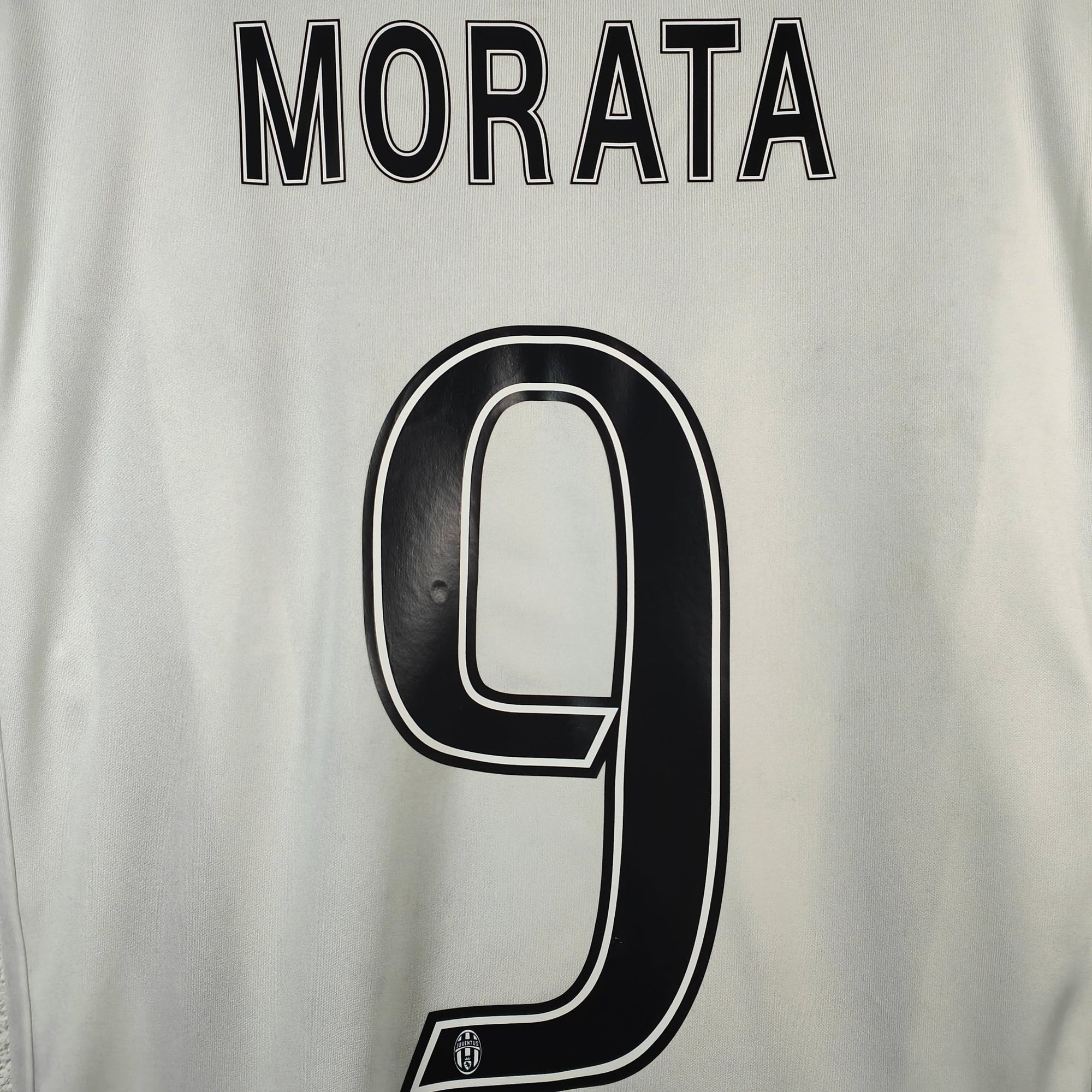 2015 - 16 Juventus Home Shirt Morata 9 - 8.5/10 - (L) - Eternal Pitch
