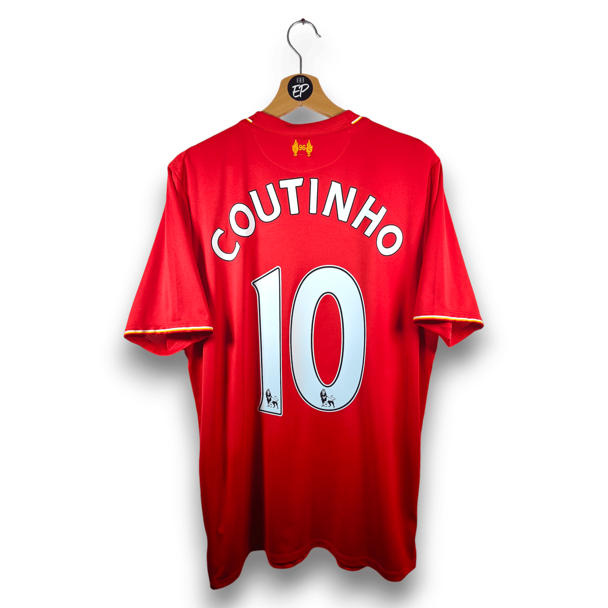 2015 - 16 Liverpool Home Shirt Coutinho 10 - 9/10 - (M) - Eternal Pitch