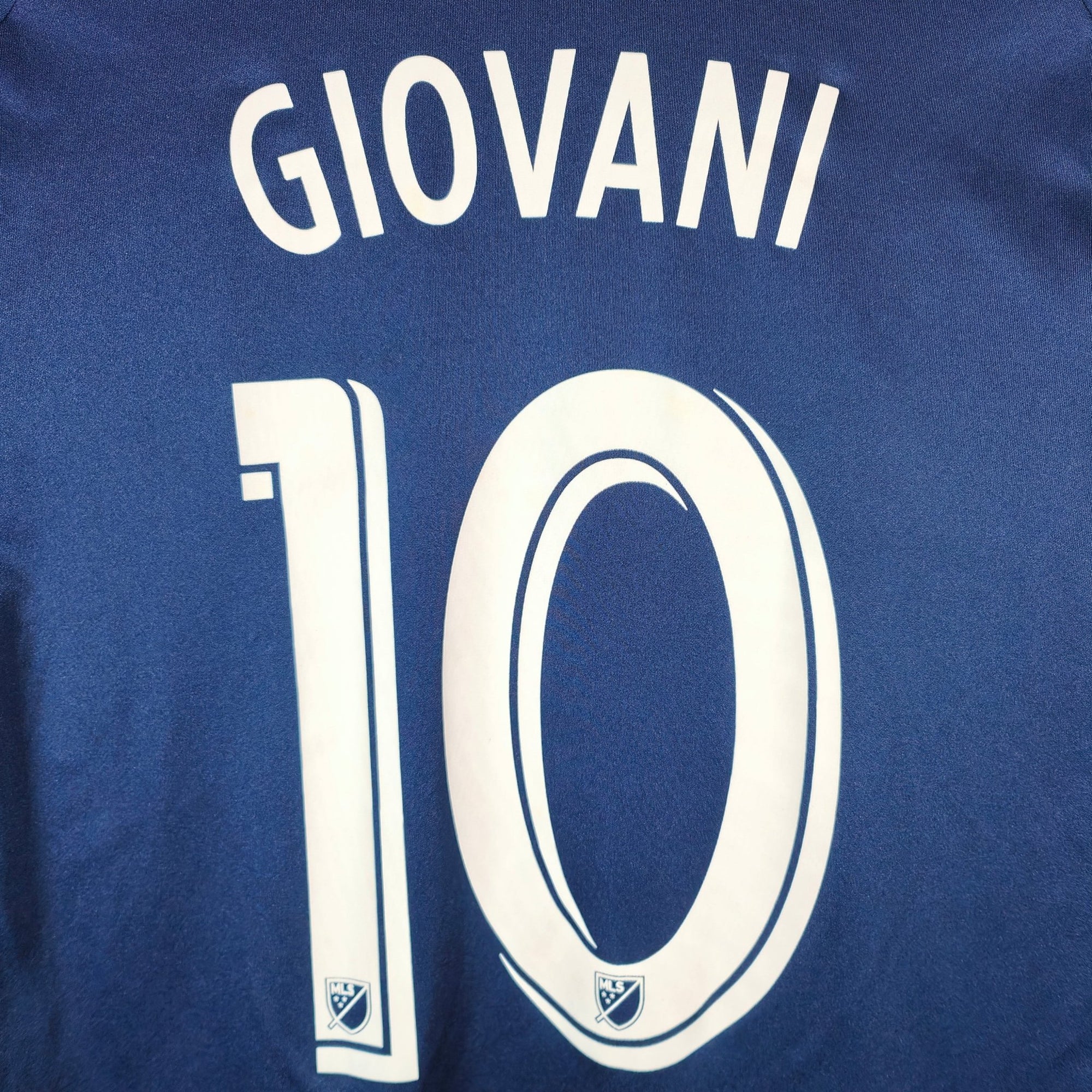 2015 - 16 Los Angeles Galaxy Away Shirt Giovani 10 - 9.5/10 - (M) - Eternal Pitch