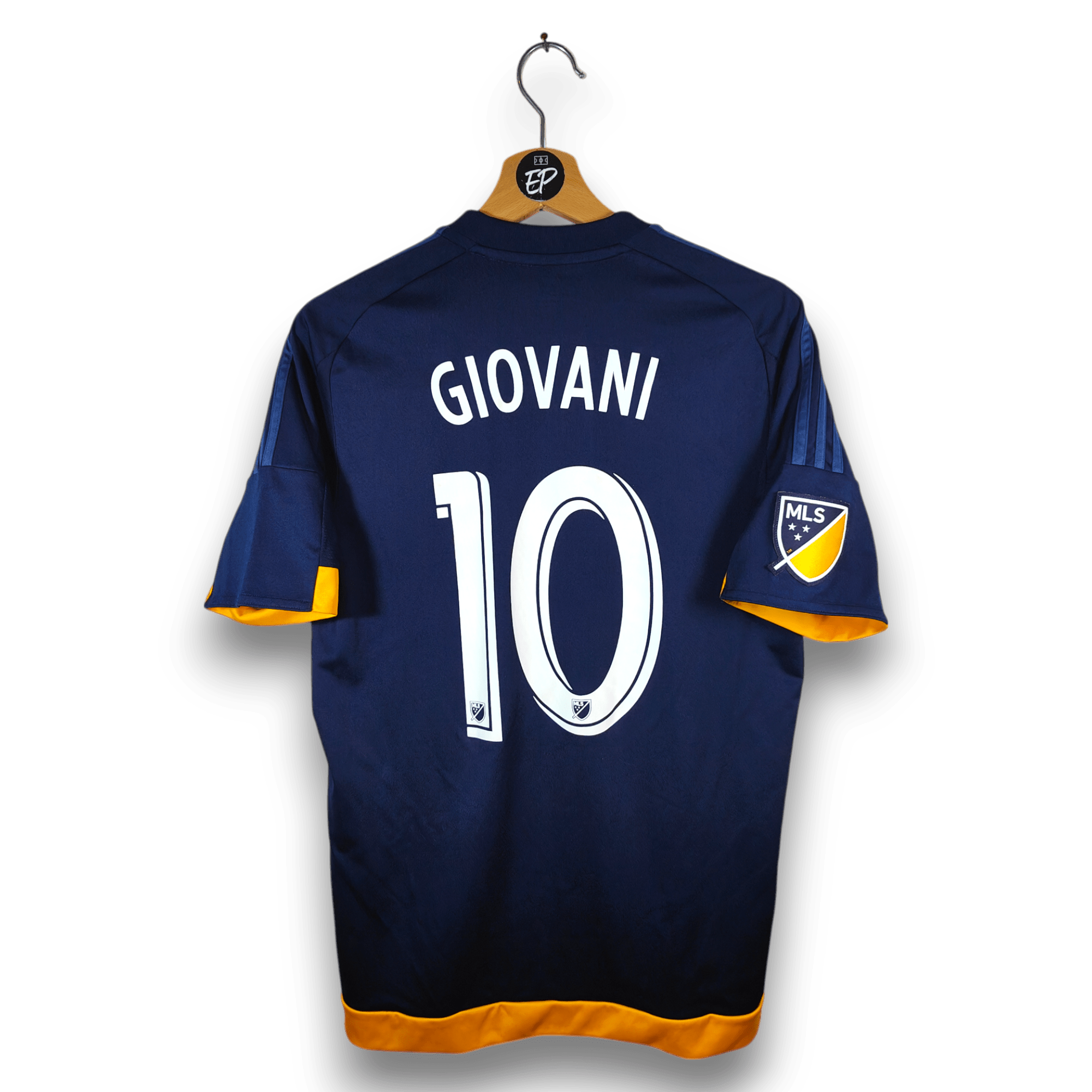 2015 - 16 Los Angeles Galaxy Away Shirt Giovani 10 - 9.5/10 - (M) - Eternal Pitch