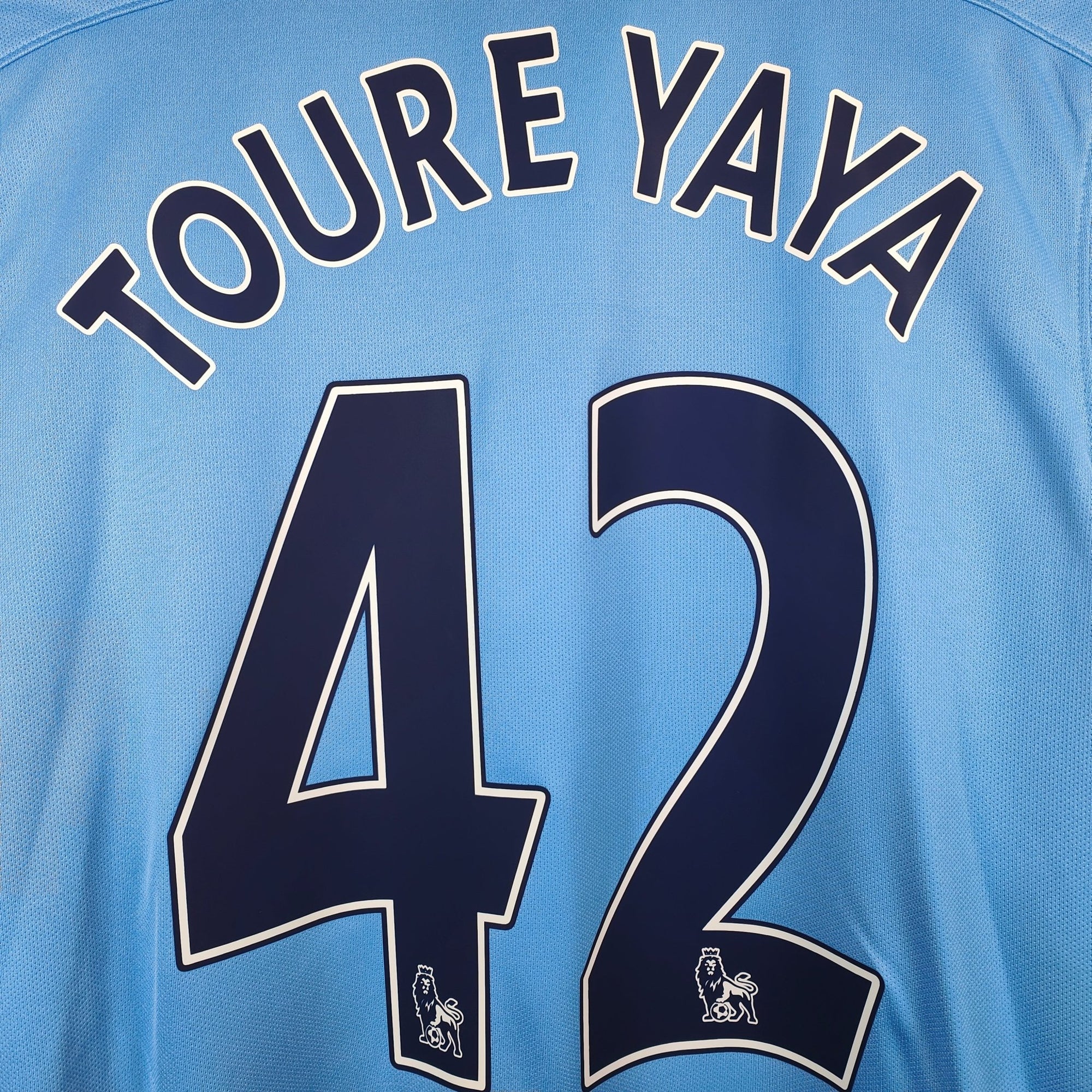 2015 - 16 Manchester City Home Shirt Toure Yaya 42 - 9/10 - (M) - Eternal Pitch