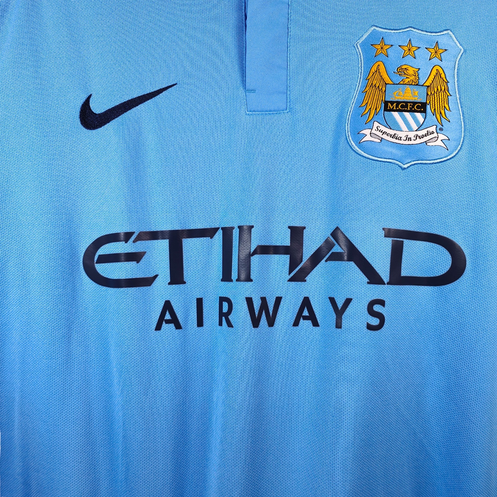 2015 - 16 Manchester City Home Shirt Toure Yaya 42 (M) - Eternal Pitch