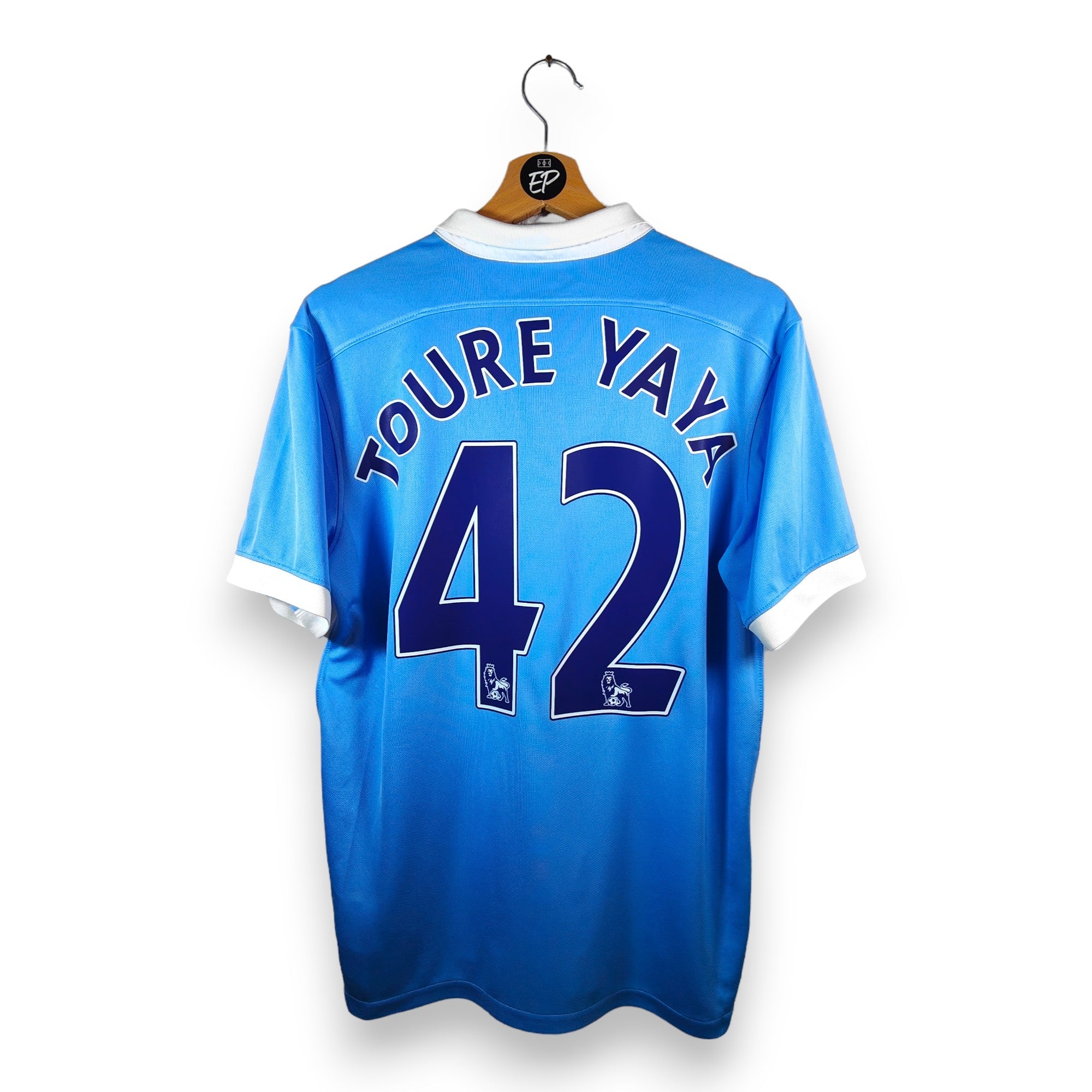 2015 - 16 Manchester City Home Shirt Toure Yaya 42 (M) - Eternal Pitch