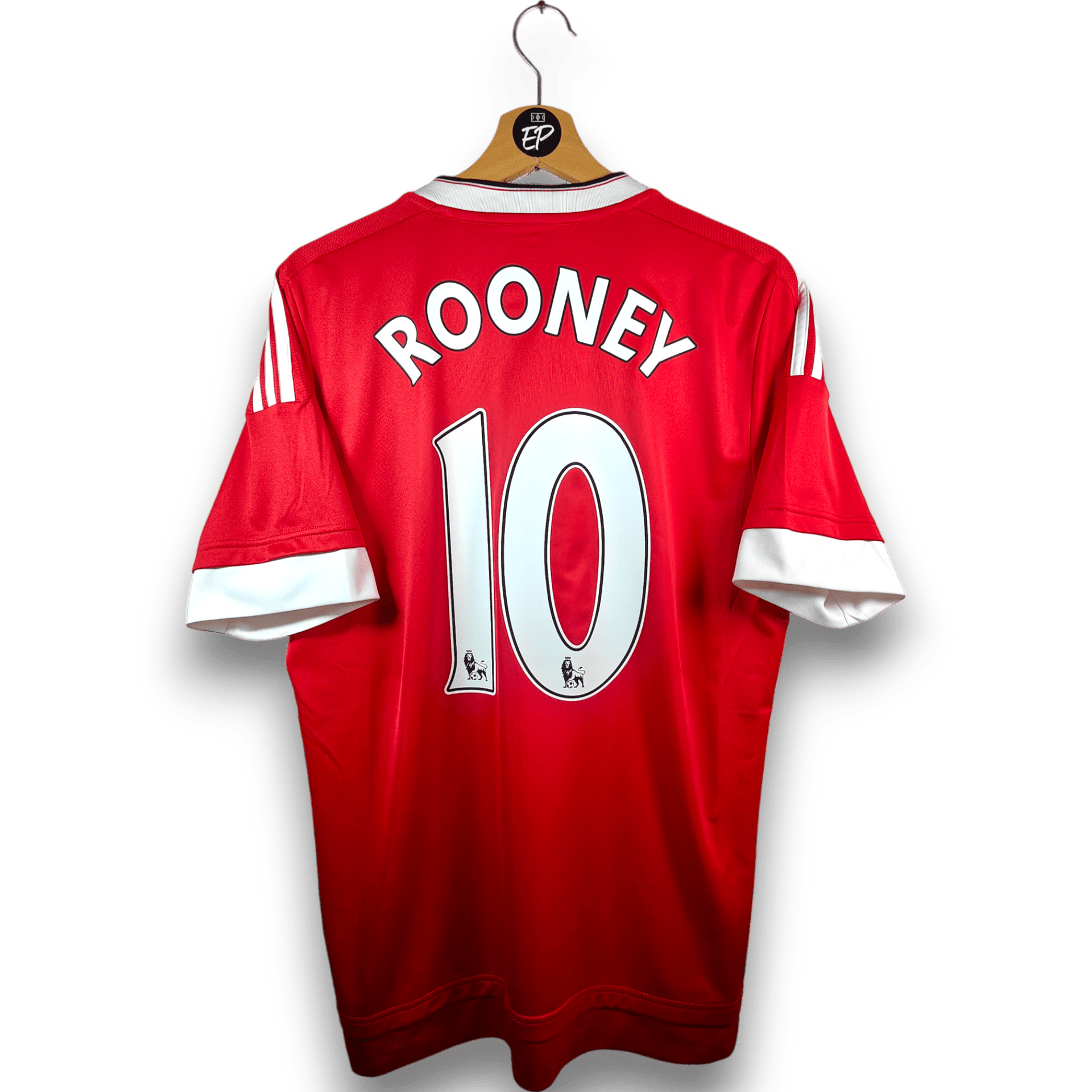 2015-16 Manchester United Home Shirt Rooney #10 - 9.5/10 - (M