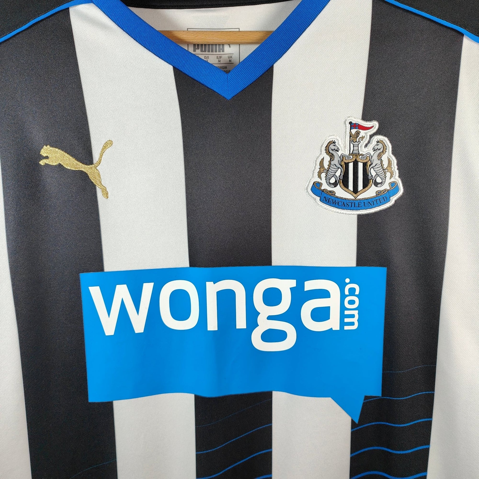 2015 - 16 Newcastle Home Shirt Sissoko 7 (M) - Eternal Pitch