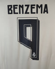 2015 - 16 Real Madrid Home Shirt Benzema 9 - 8/10 - (M) - Eternal Pitch