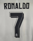 2015 - 16 Real Madrid Home Shirt Ronaldo 7 - 8/10 - (L) - Eternal Pitch