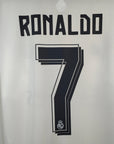 2015 - 16 Real Madrid Home Shirt Ronaldo 7 - 9/10 - (L) - Eternal Pitch