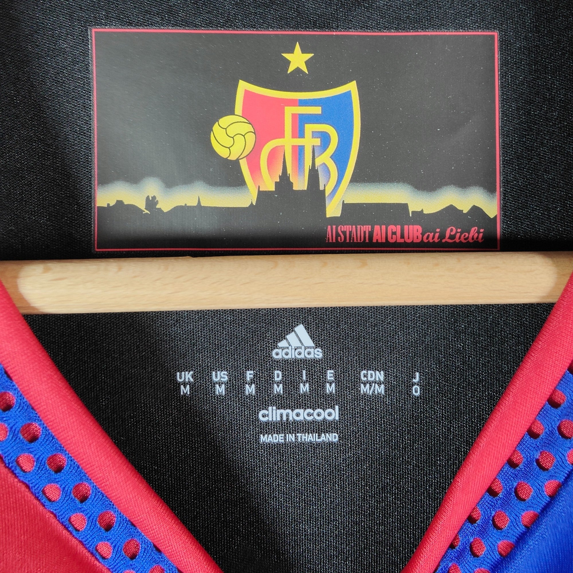 2015 - 17 FC Basel Home Shirt (M) - Eternal Pitch
