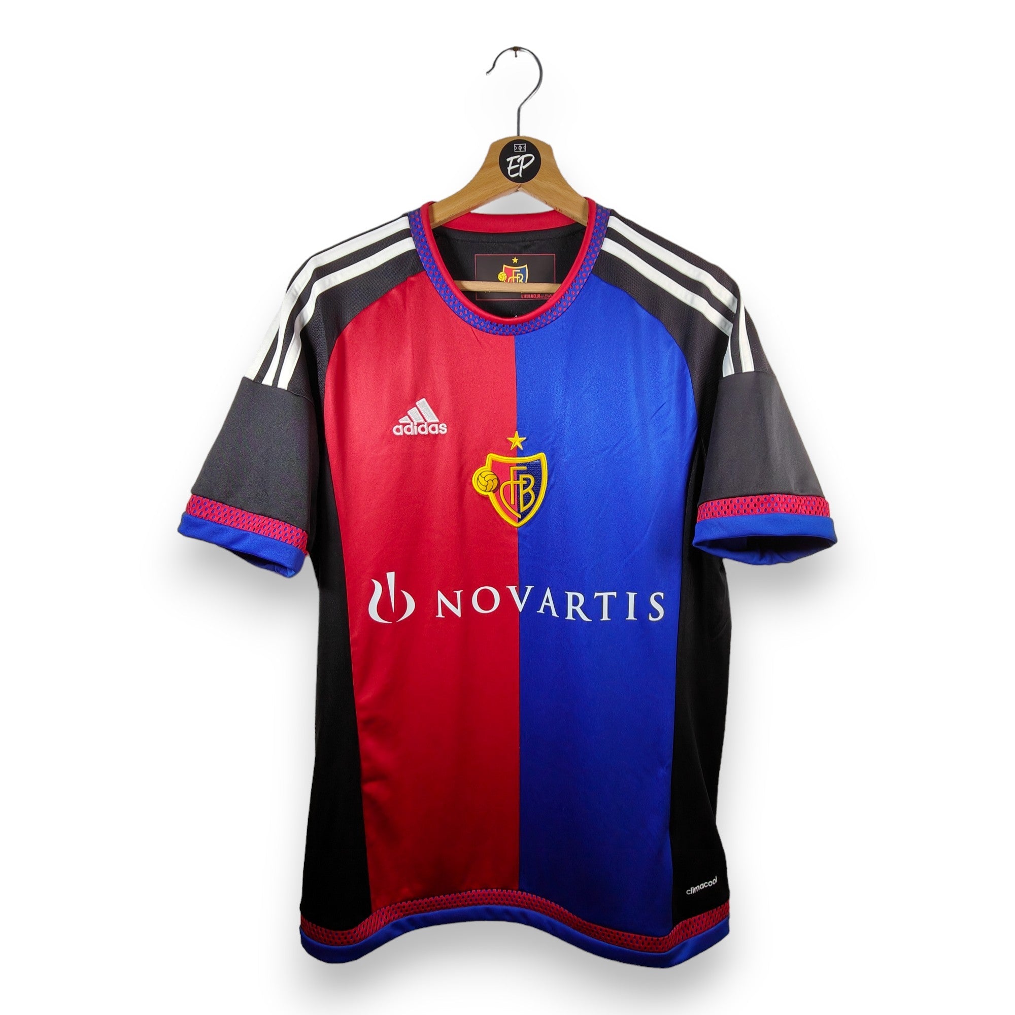 2015 - 17 FC Basel Home Shirt (M) - Eternal Pitch
