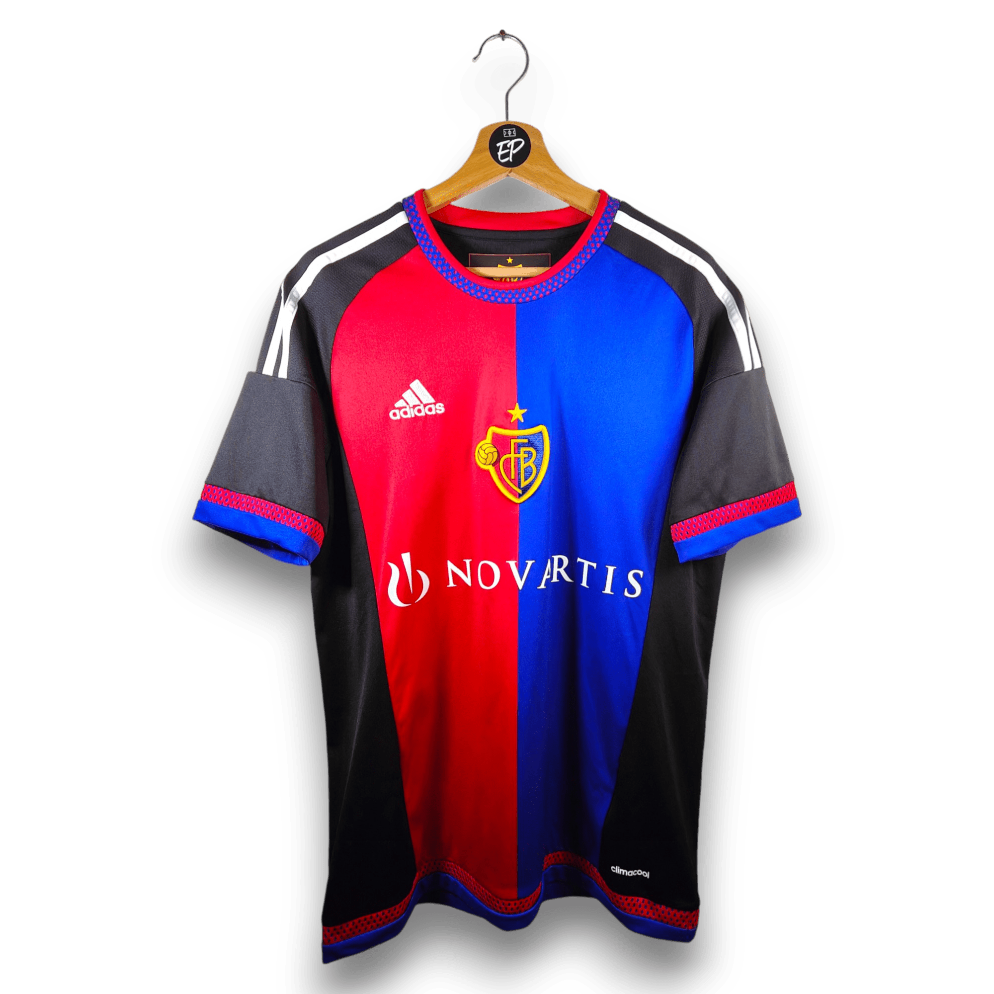 2015 - 17 FC Basel Home Shirt (M) - Eternal Pitch