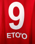 2016 - 17 Antalyaspor Home Shirt Eto'o 9 - 9/10 BNWT - (XL) - Eternal Pitch