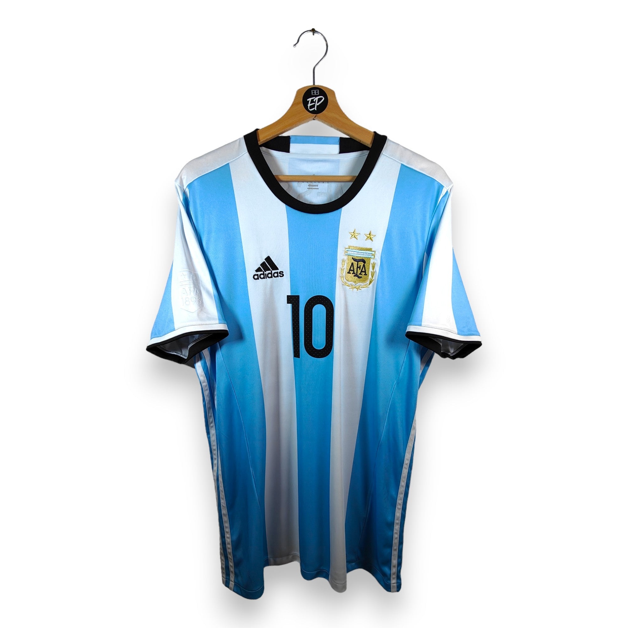 2016 - 17 Argentina Home Shirt Messi 10 (L) - Eternal Pitch