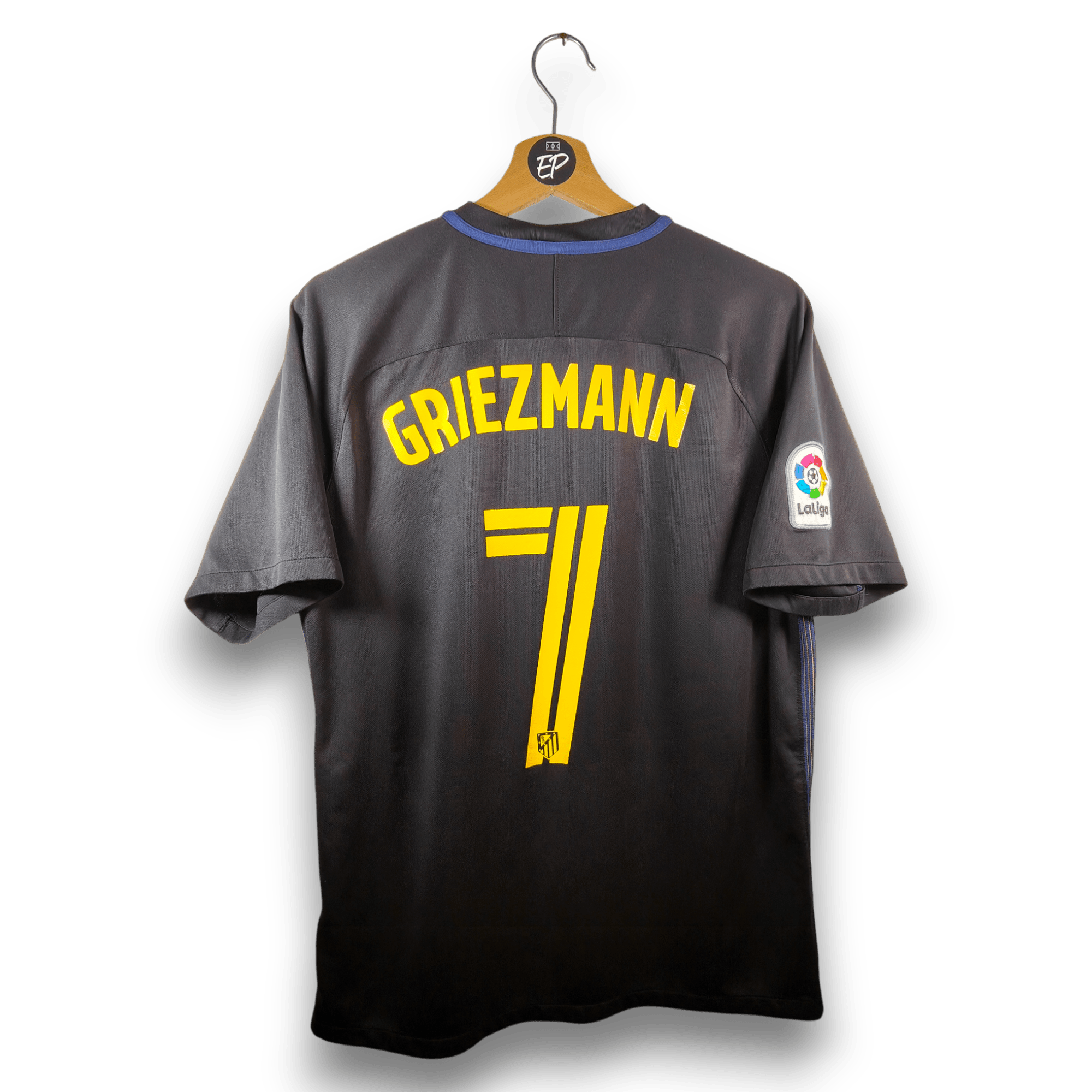 2016 - 17 Atletico Madrid Away Shirt Griezmann 7 - 6/10 - (M) - Eternal Pitch