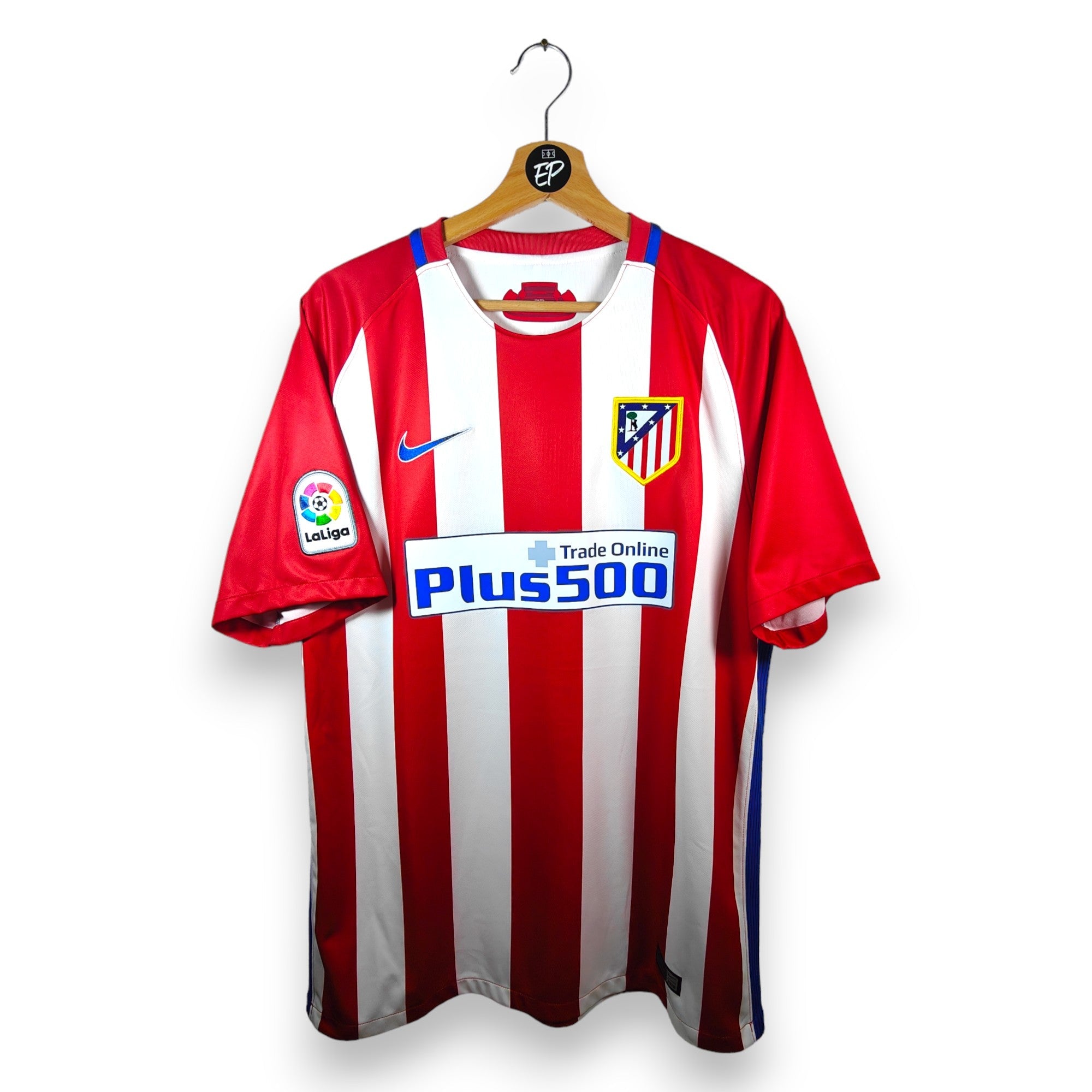 2016 - 17 Atletico Madrid Home Shirt Griezmann 7 (L) - Eternal Pitch
