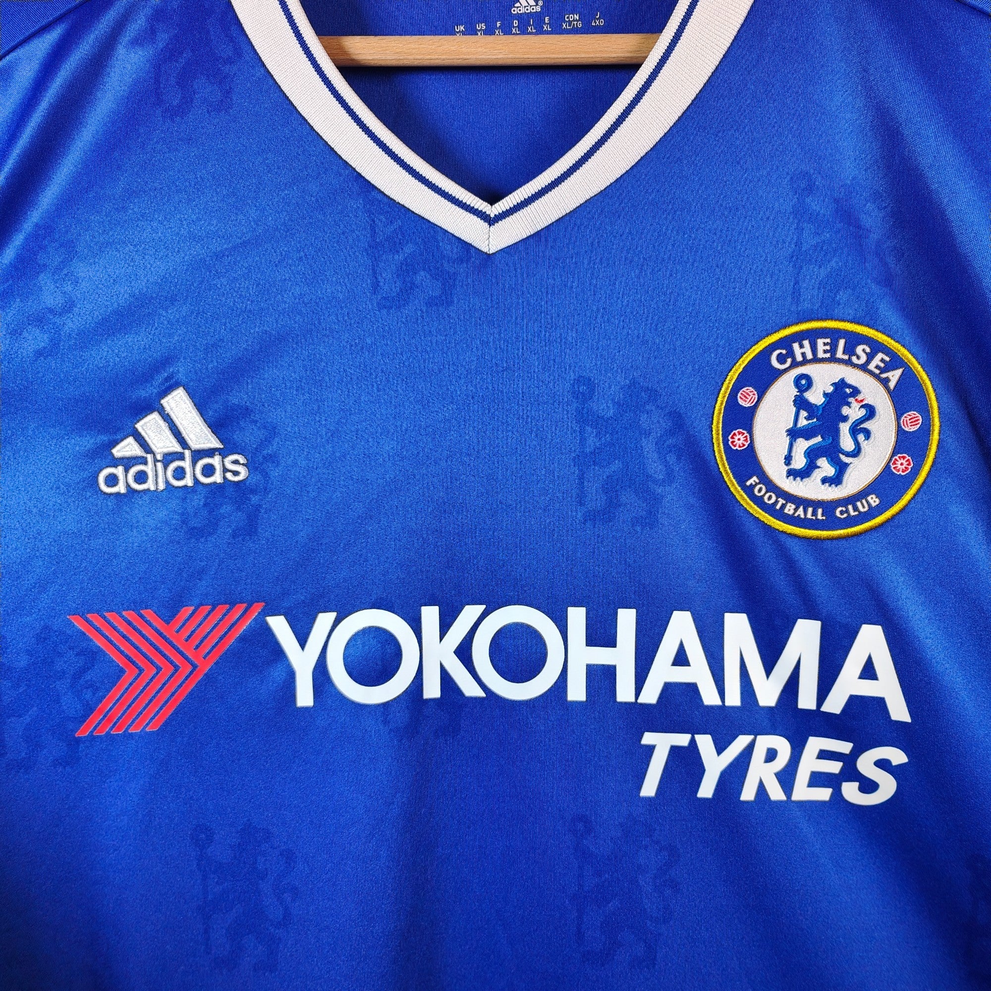 2016 - 17 Chelsea Home Shirt Hazard 10 - 9.5/10 - (XL) - Eternal Pitch