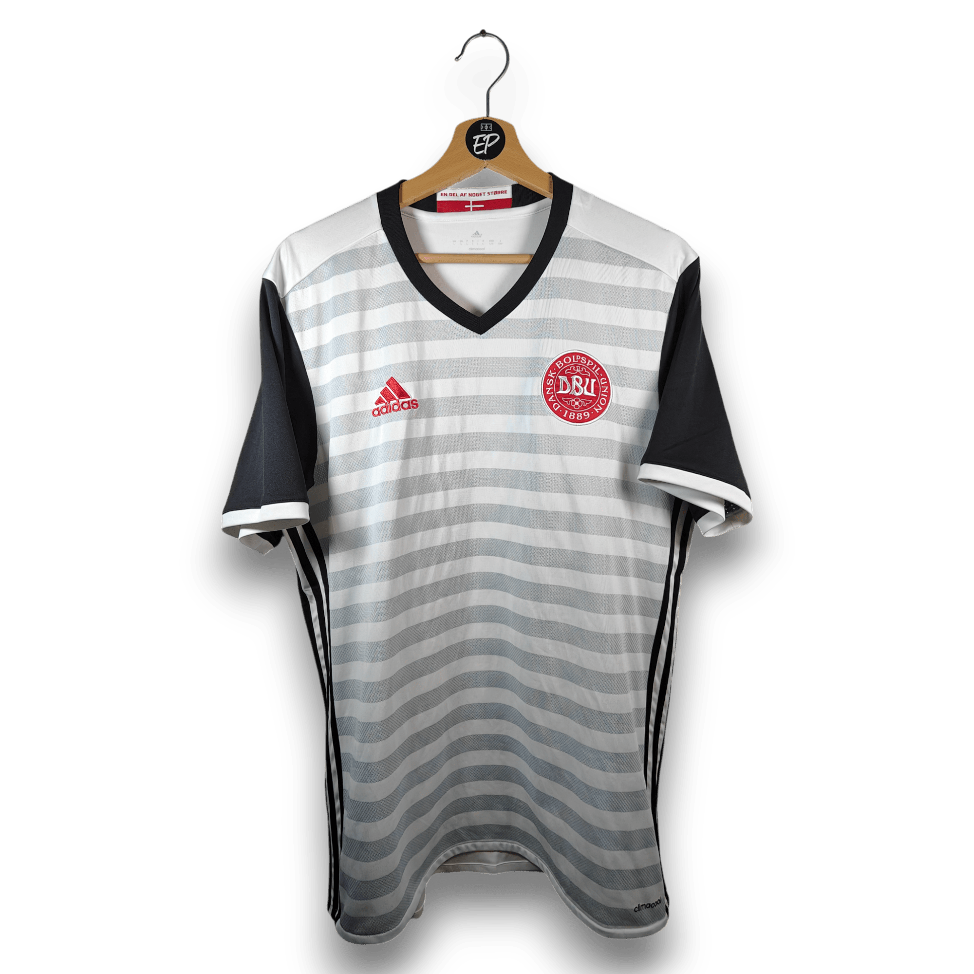 2016 - 17 Denmark Away Shirt - 9.5/10 - (L) - Eternal Pitch