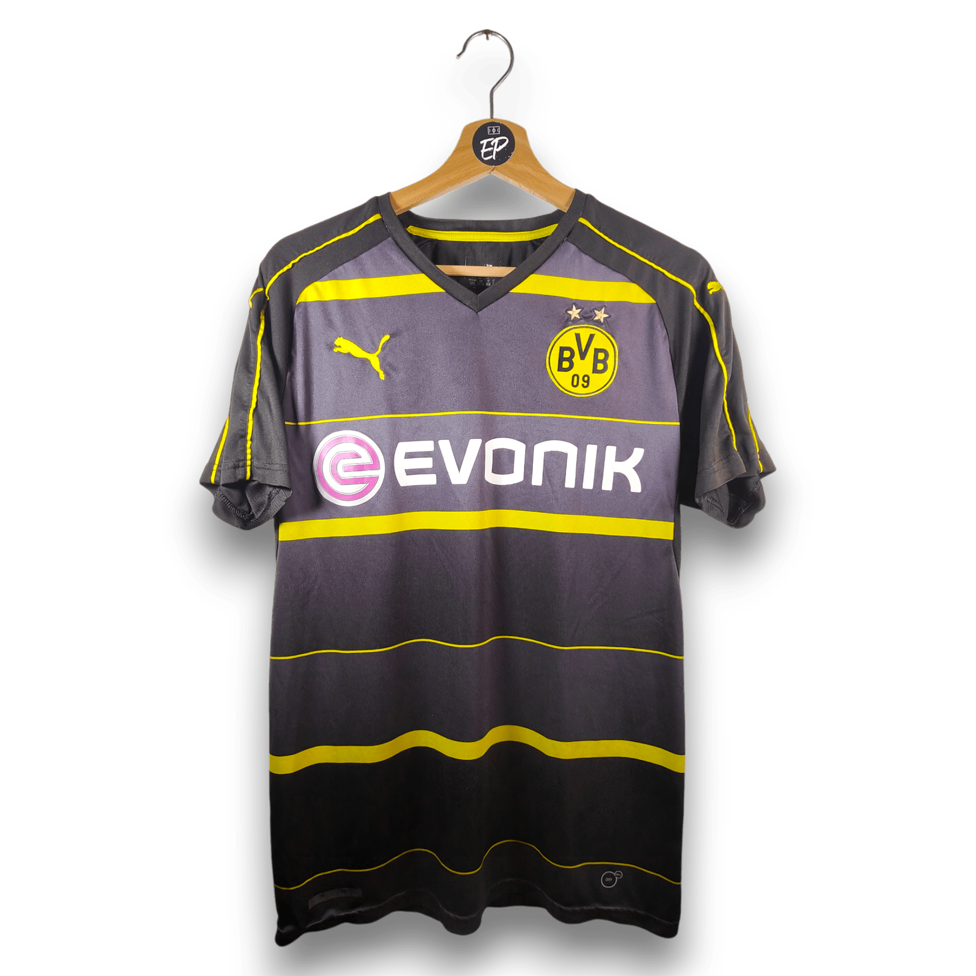 2016 - 17 Dortmund Away Shirt - 5.5/10 - (M) - Eternal Pitch