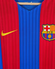2016 - 17 FC Barcelona Home Shirt LS Messi 10 - 9.5/10 - (L) - Eternal Pitch
