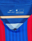 2016 - 17 FC Barcelona Home Shirt LS Messi 10 - 9.5/10 - (L) - Eternal Pitch
