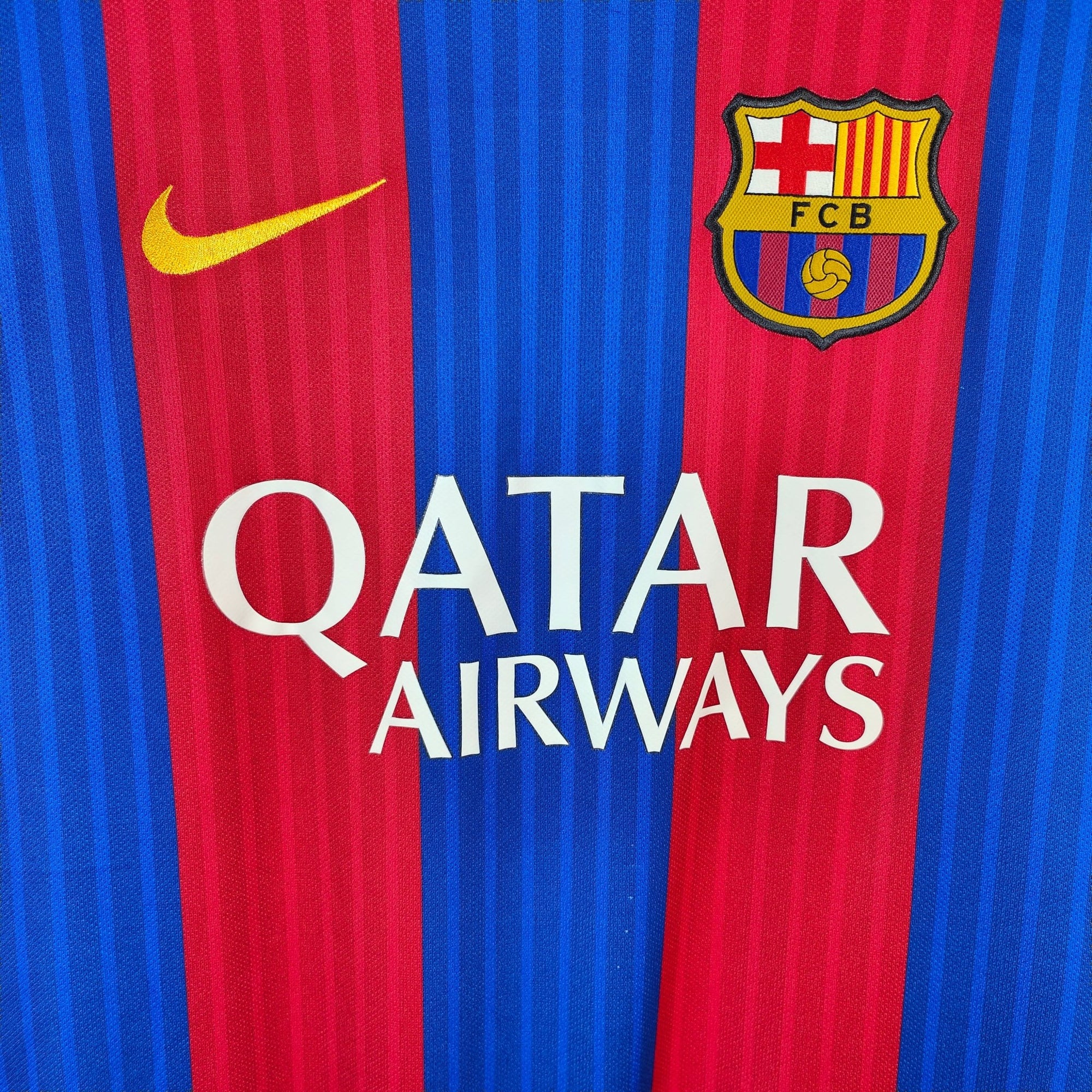 2016 - 17 FC Barcelona Home Shirt Messi 10 - 8.5/10 - (XL) - Eternal Pitch