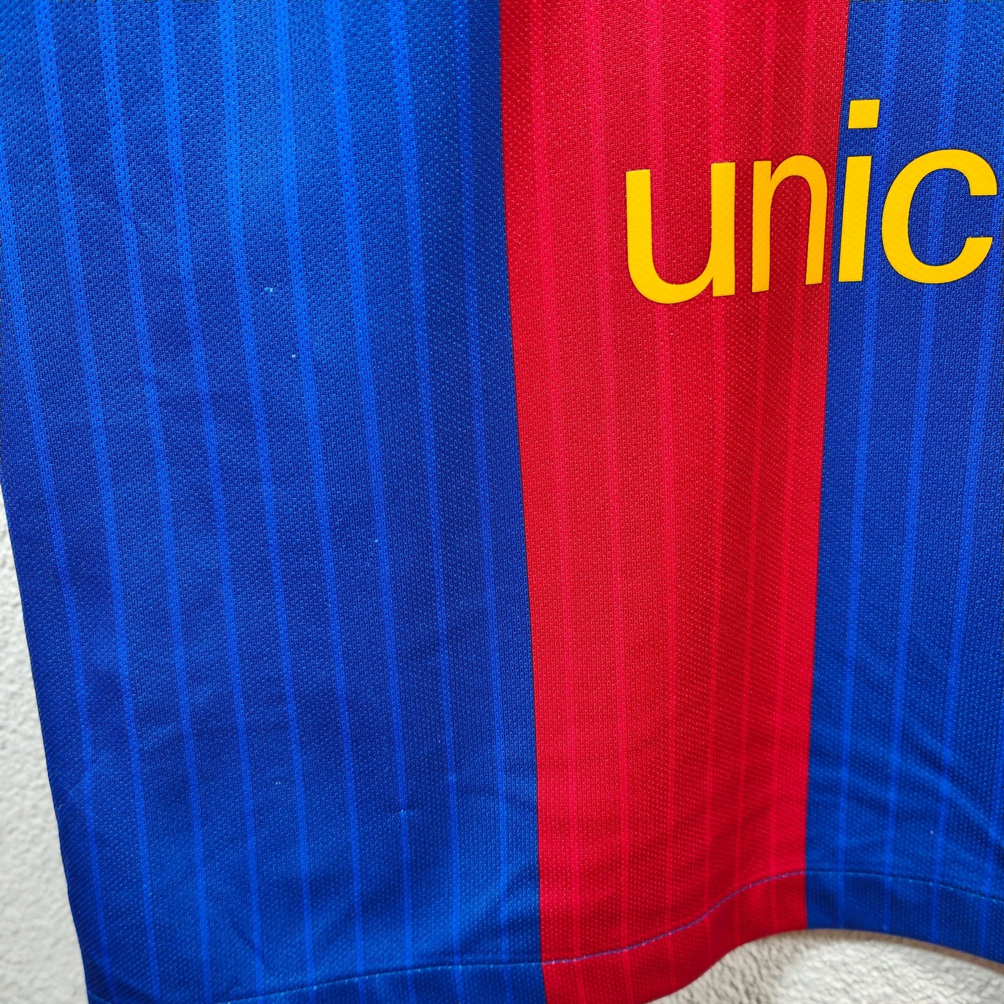 2016 - 17 FC Barcelona Home Shirt Messi 10 - 8.5/10 - (XL) - Eternal Pitch