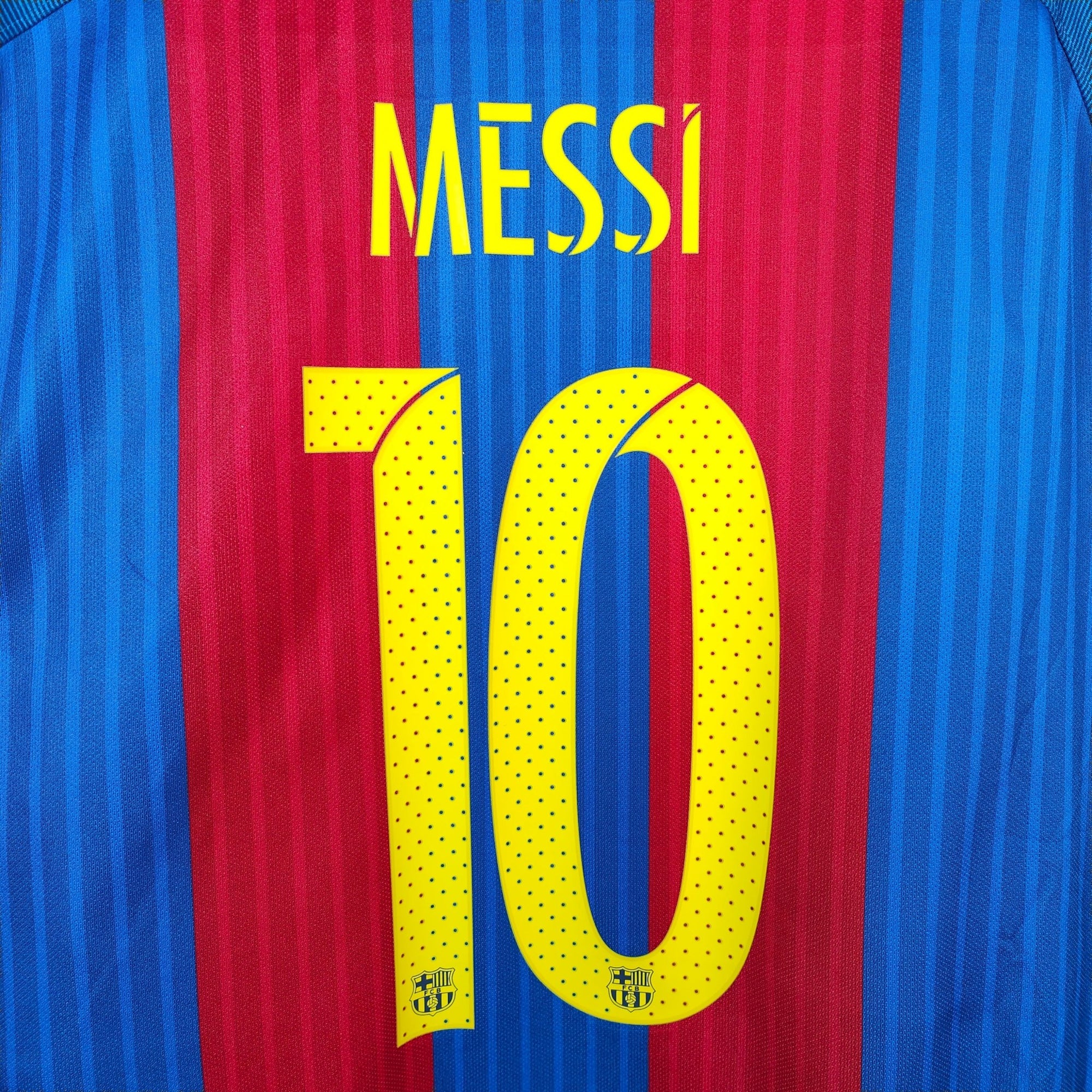 2016 - 17 FC Barcelona Home Shirt Messi 10 - 8.5/10 - (XL) - Eternal Pitch
