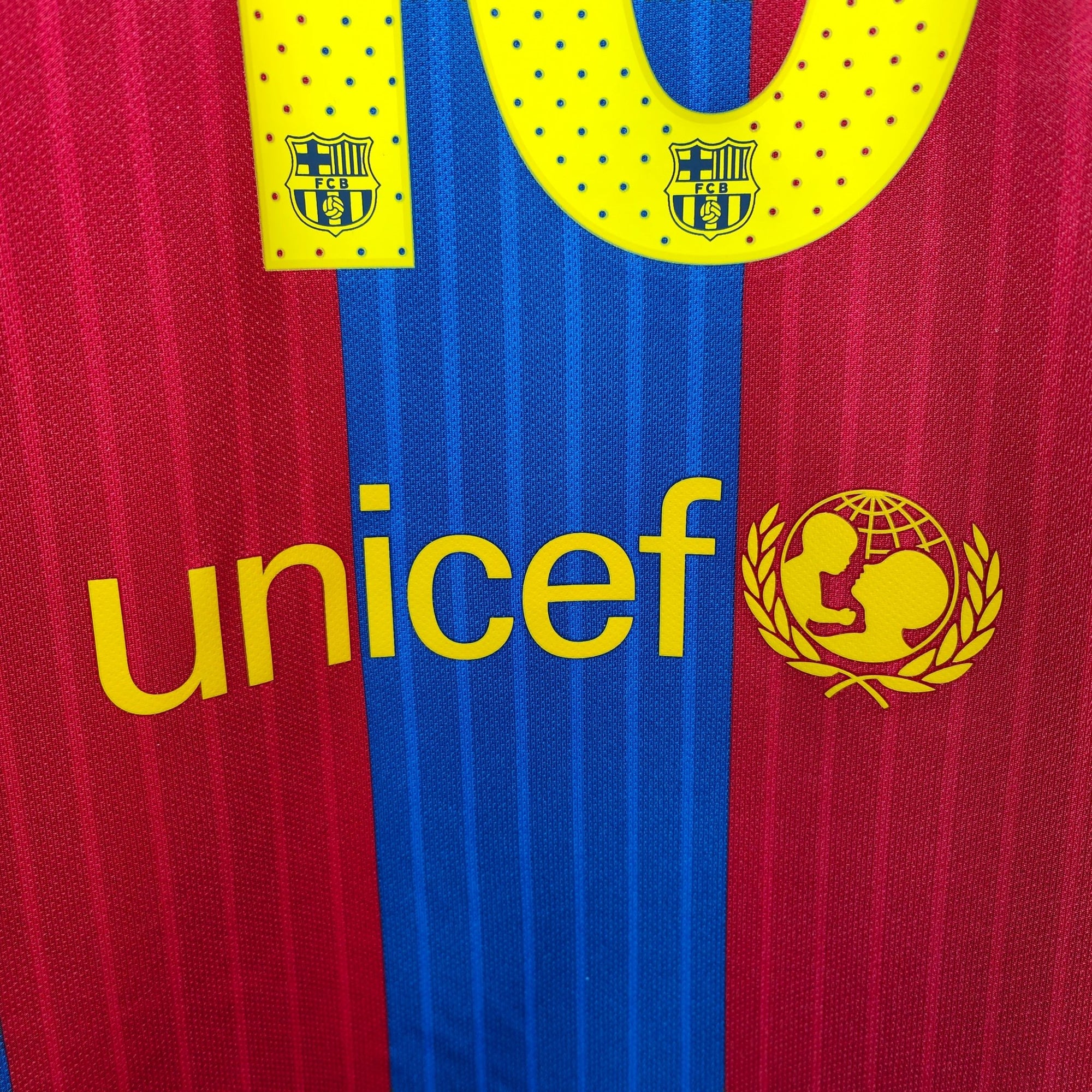 2016 - 17 FC Barcelona Home Shirt Messi 10 - 8.5/10 - (XL) - Eternal Pitch
