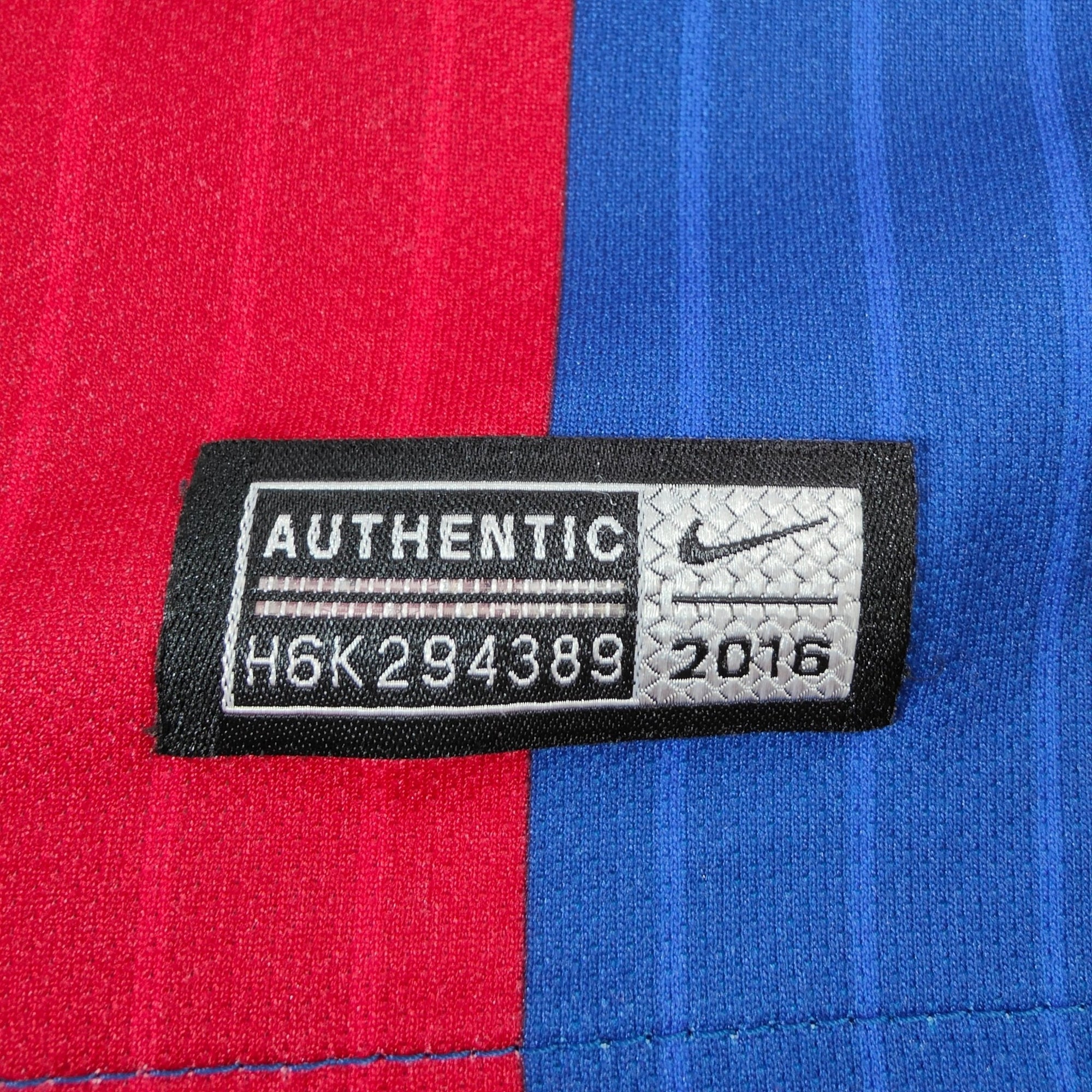 2016 - 17 FC Barcelona Home Shirt Messi 10 - 8.5/10 - (XL) - Eternal Pitch