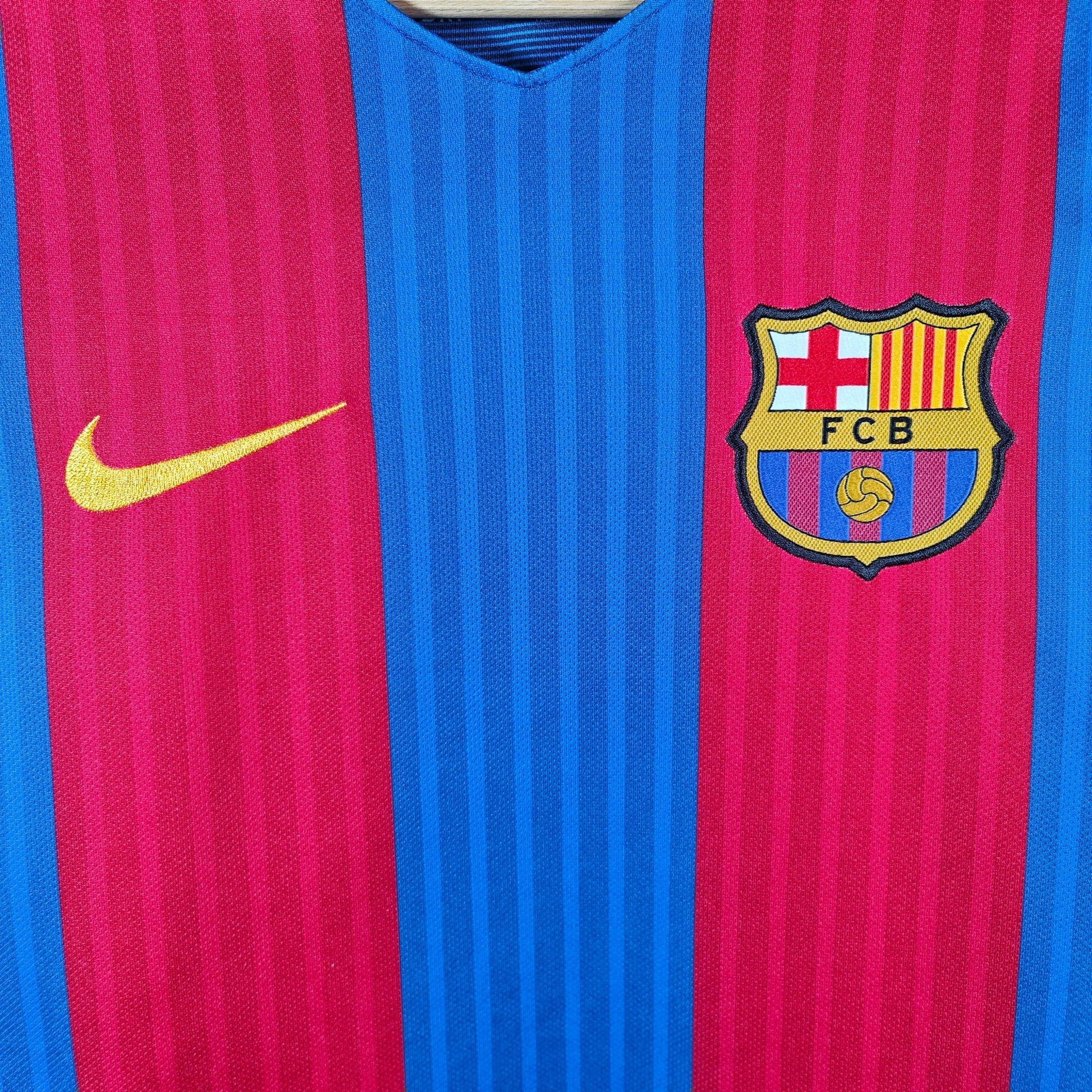 2016 - 17 FC Barcelona Home Shirt Messi 10 - 9.5/10 - (L) - Eternal Pitch