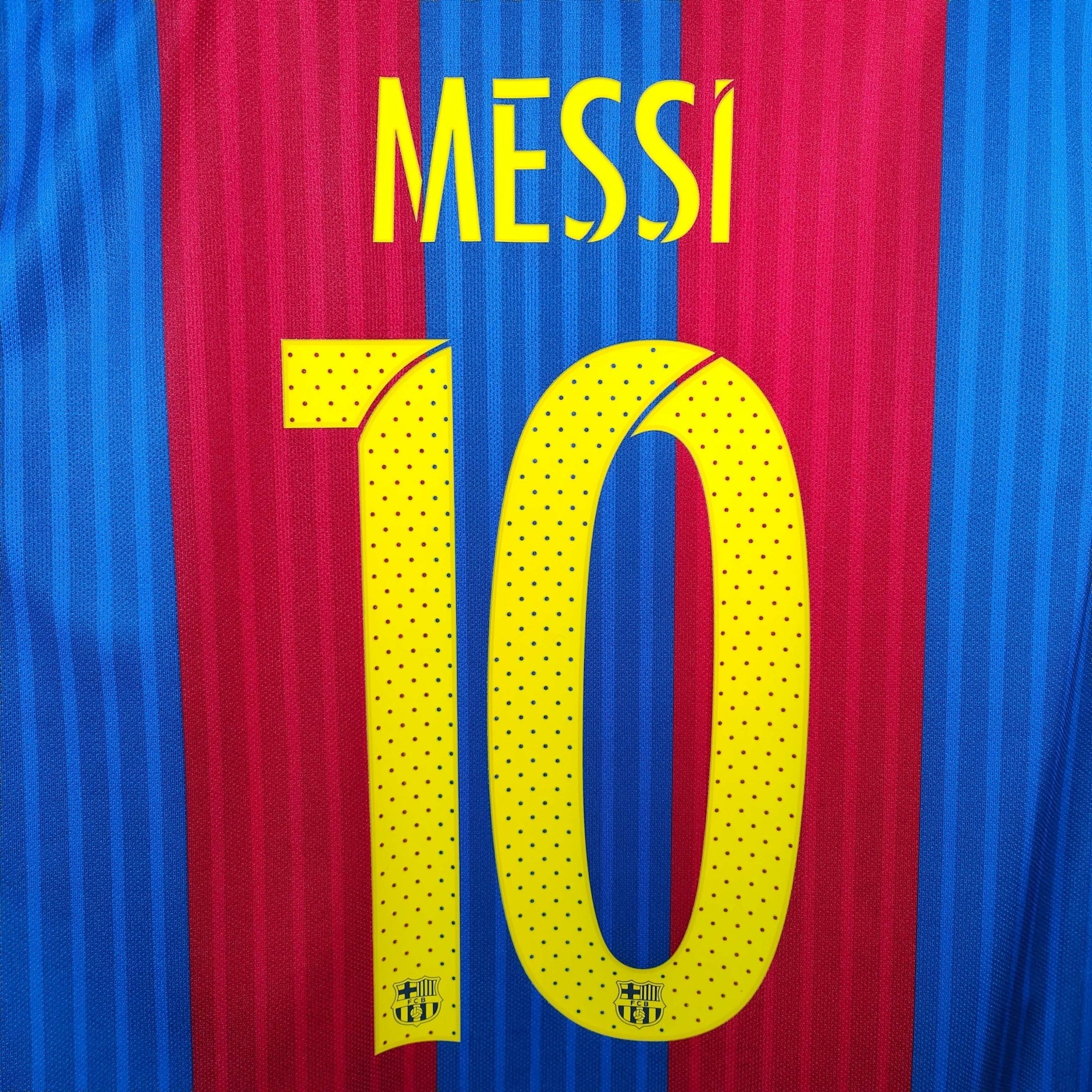 2016 - 17 FC Barcelona Home Shirt Messi 10 - 9.5/10 - (L) - Eternal Pitch