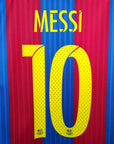 2016 - 17 FC Barcelona Home Shirt Messi 10 - 9.5/10 - (L) - Eternal Pitch