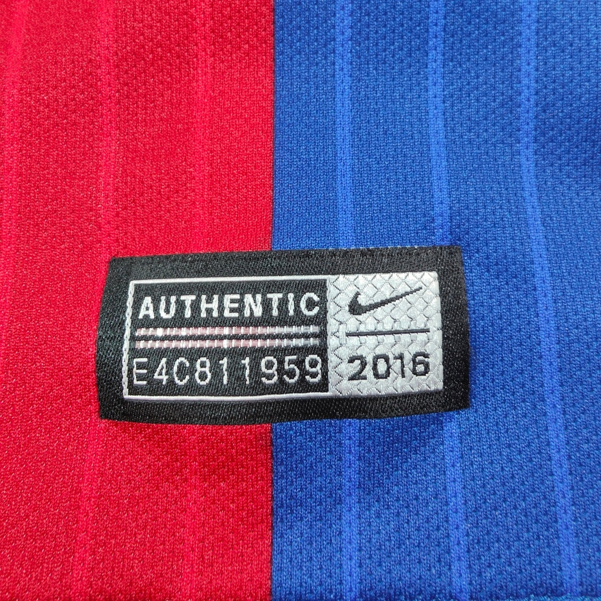 2016 - 17 FC Barcelona Home Shirt Messi 10 - 9.5/10 - (L) - Eternal Pitch